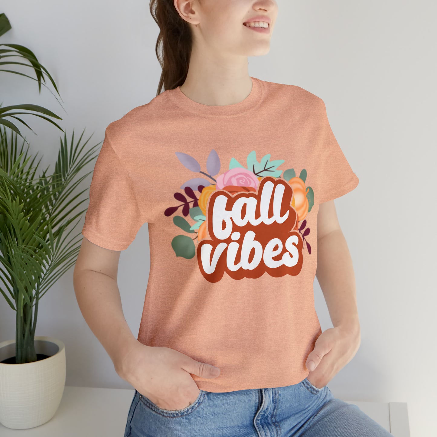 Floral Fall Vibes T-Shirt