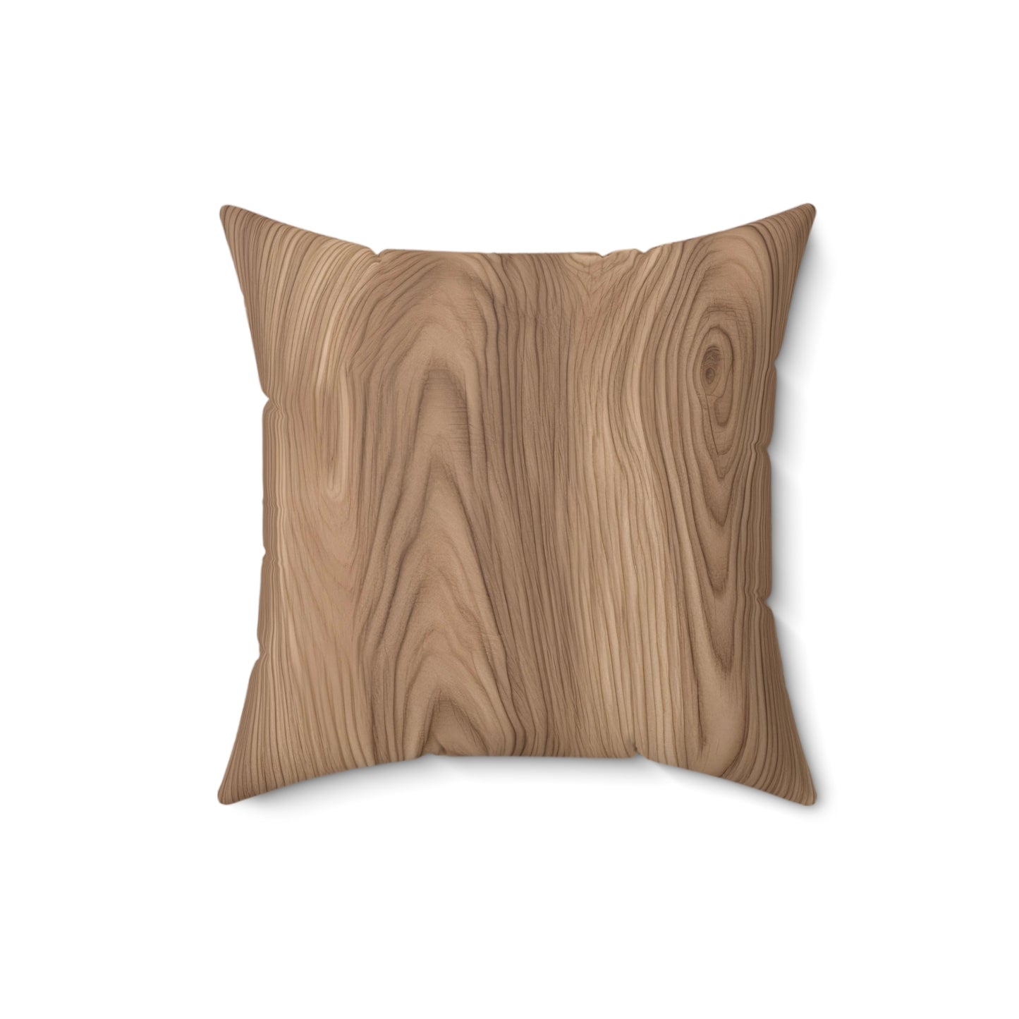 Distressed Merry Griswold's Christmas Tree Station Wagon Holiday Polyester Square Pillow