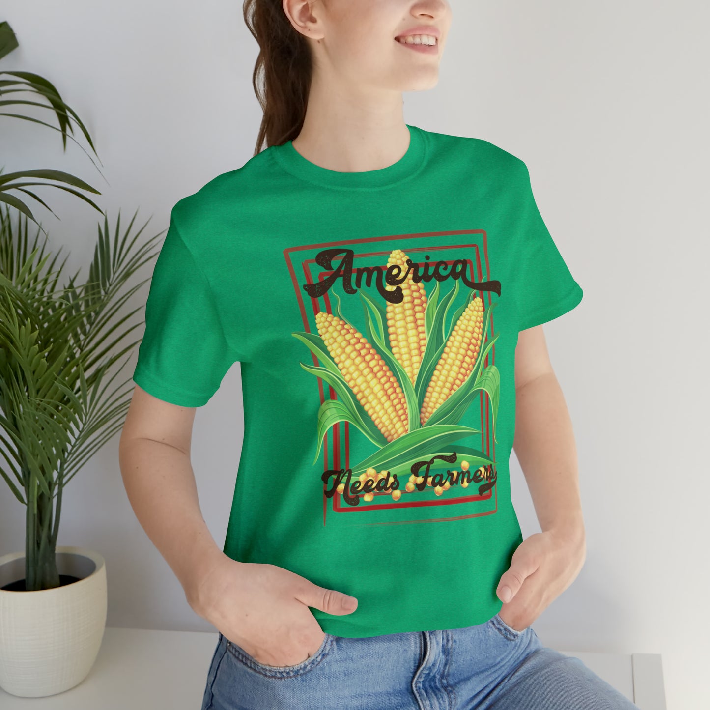 America Needs Farmers Unisex Jersey Short Sleeve Tee