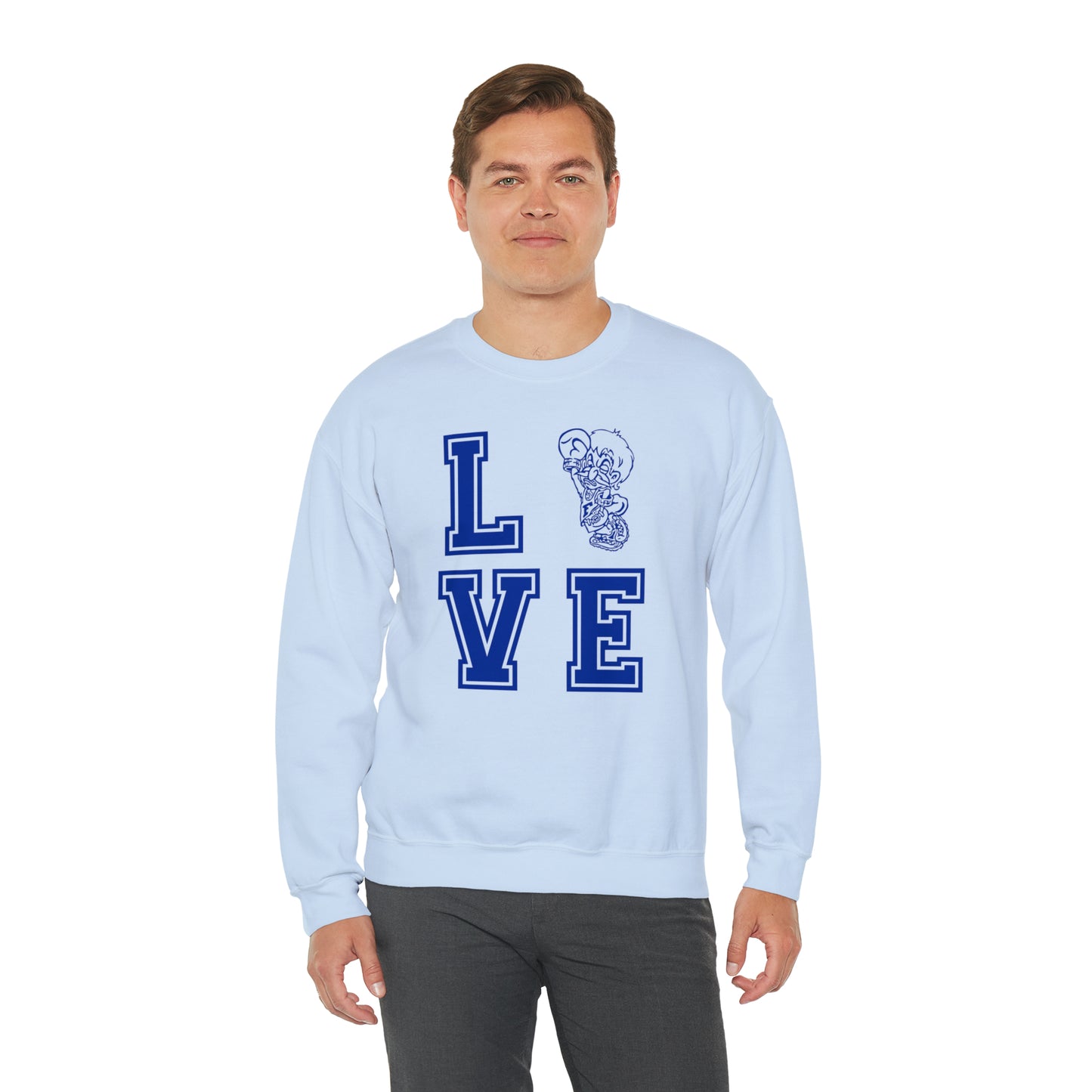 "Love Freeburg Midgets" Unisex Heavy Blend™ Crewneck Sweatshirt