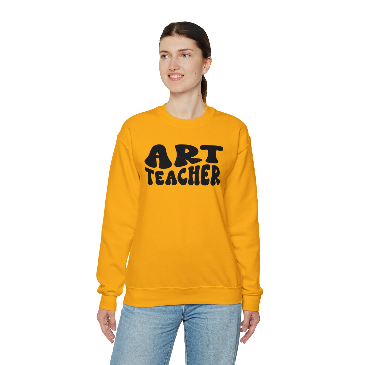 Art Teacher Heavyweight Crewneck Sweatshirt