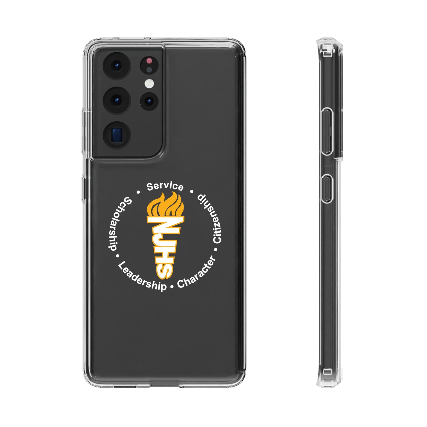 NJHS National Junior Honor Society Clear Phone Cases