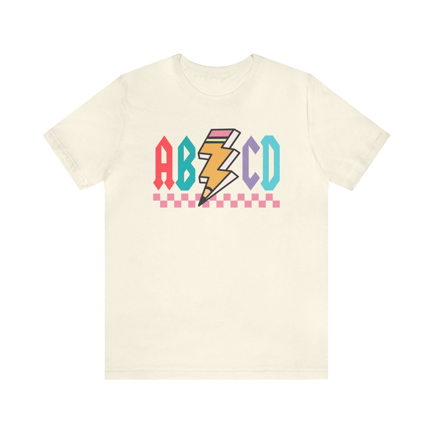Vintage ABCD Teacher T-Shirt