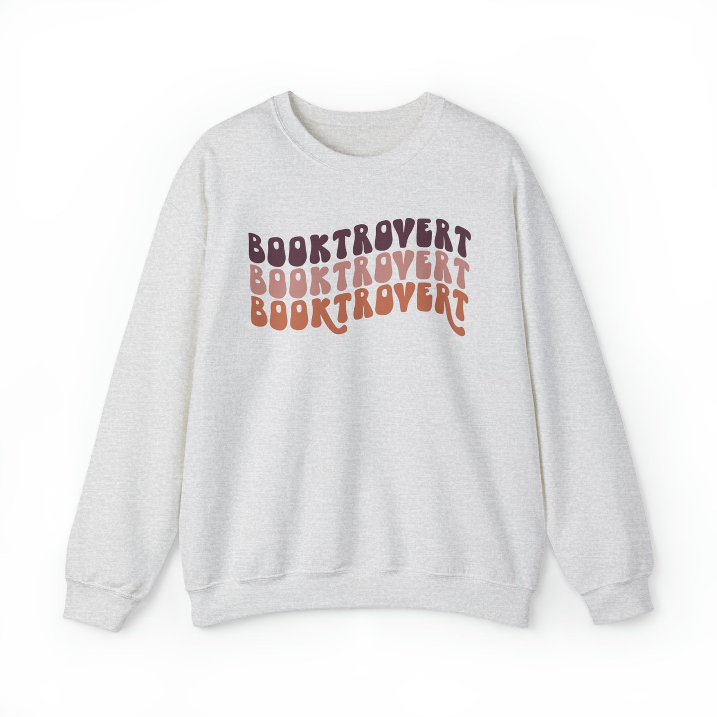 Warm Booktrovert Unisex Heavy Blend Crewneck Sweatshirt