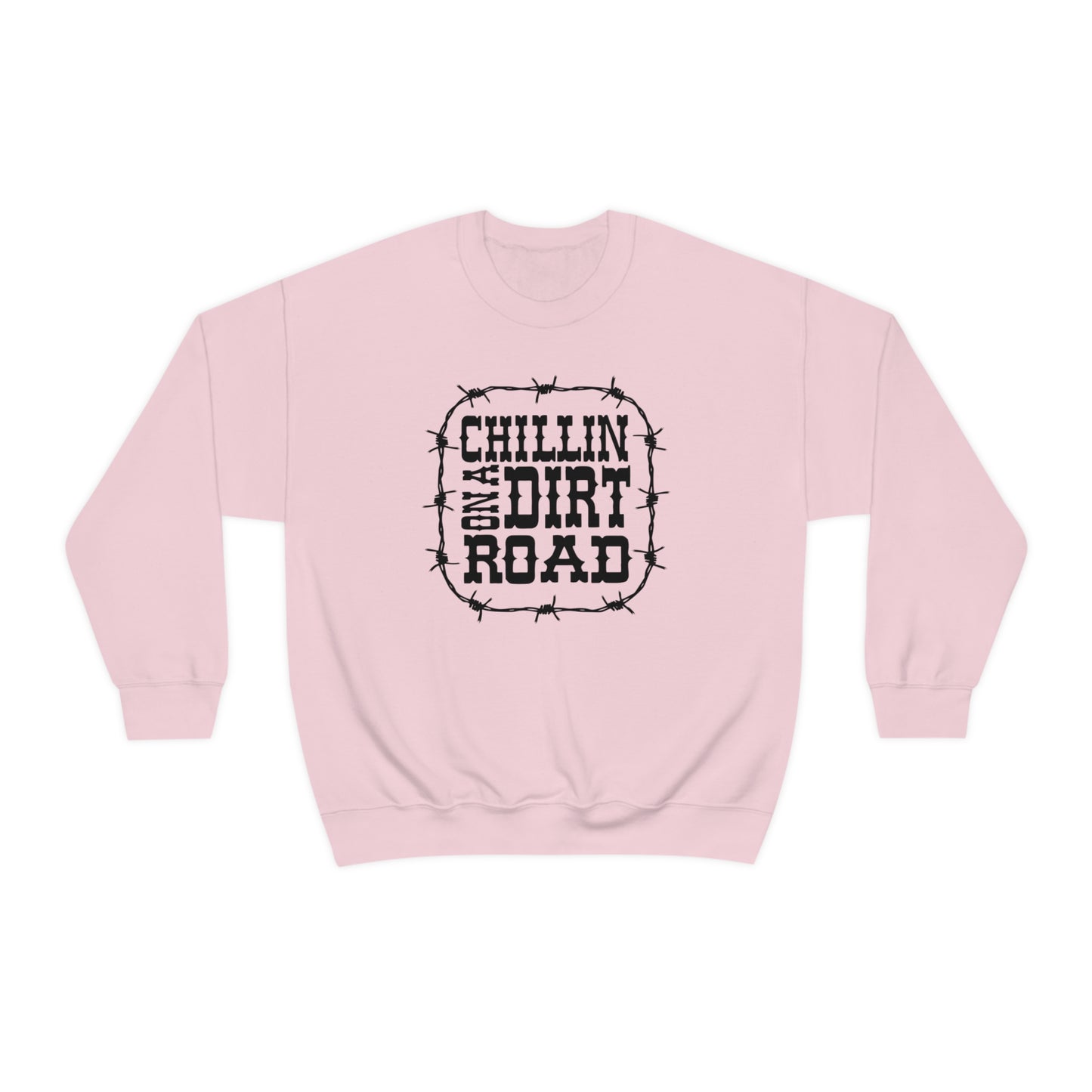 "Chillin' on a Dirt Road" - Unisex Heavy Blend™ Crewneck Sweatshirt