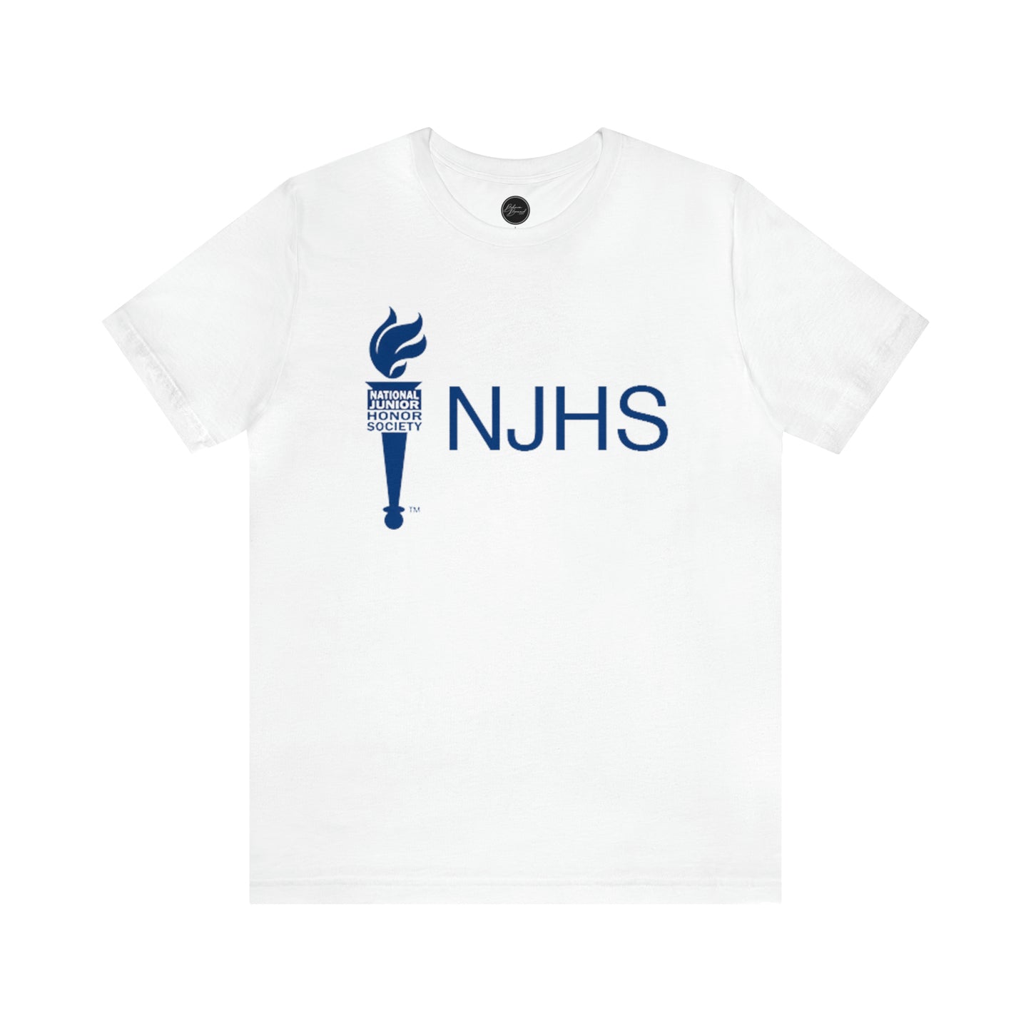 NJHS National Junior Honor Society Torch Bella Jersey Short Sleeve Tee (Unisex)
