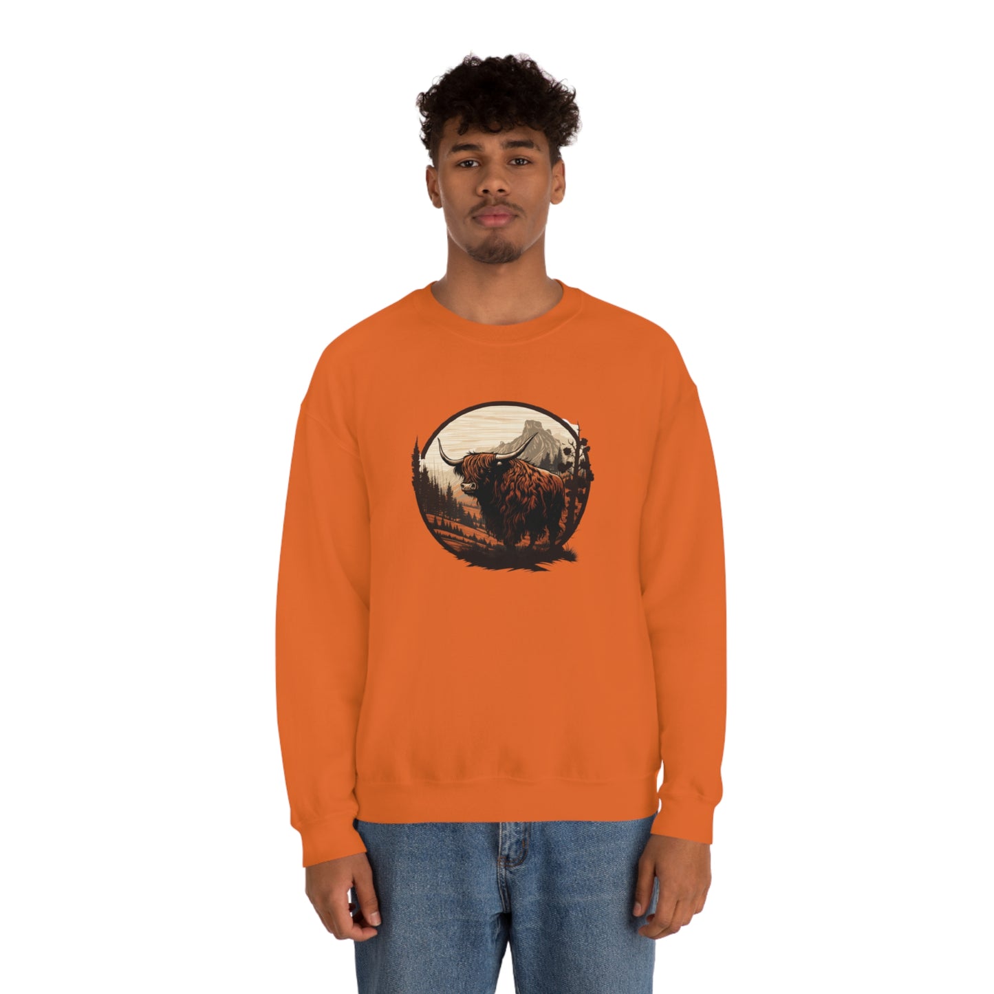 Vintage Buffalo Unisex Heavy Blend™ Crewneck Sweatshirt