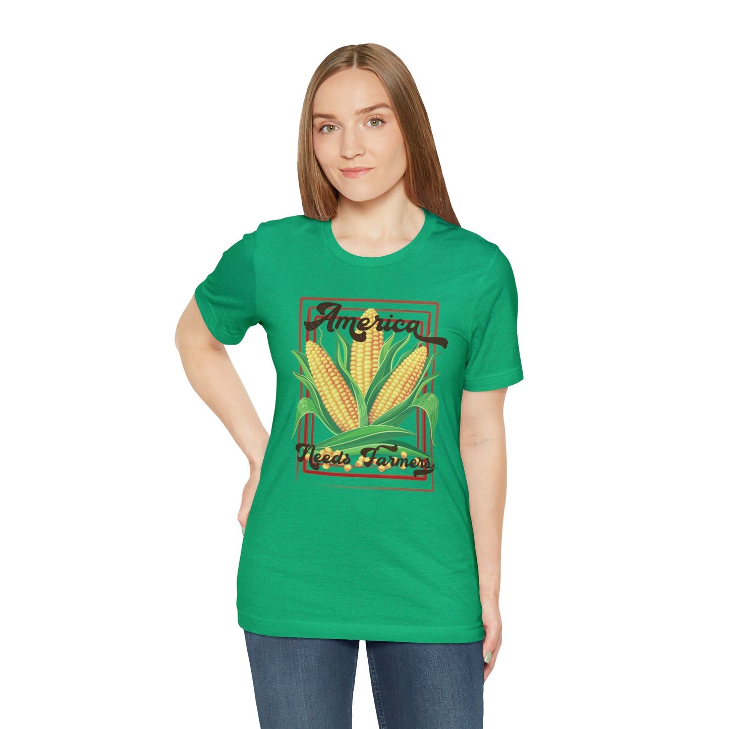 America Needs Farmers Unisex Jersey Short Sleeve Tee