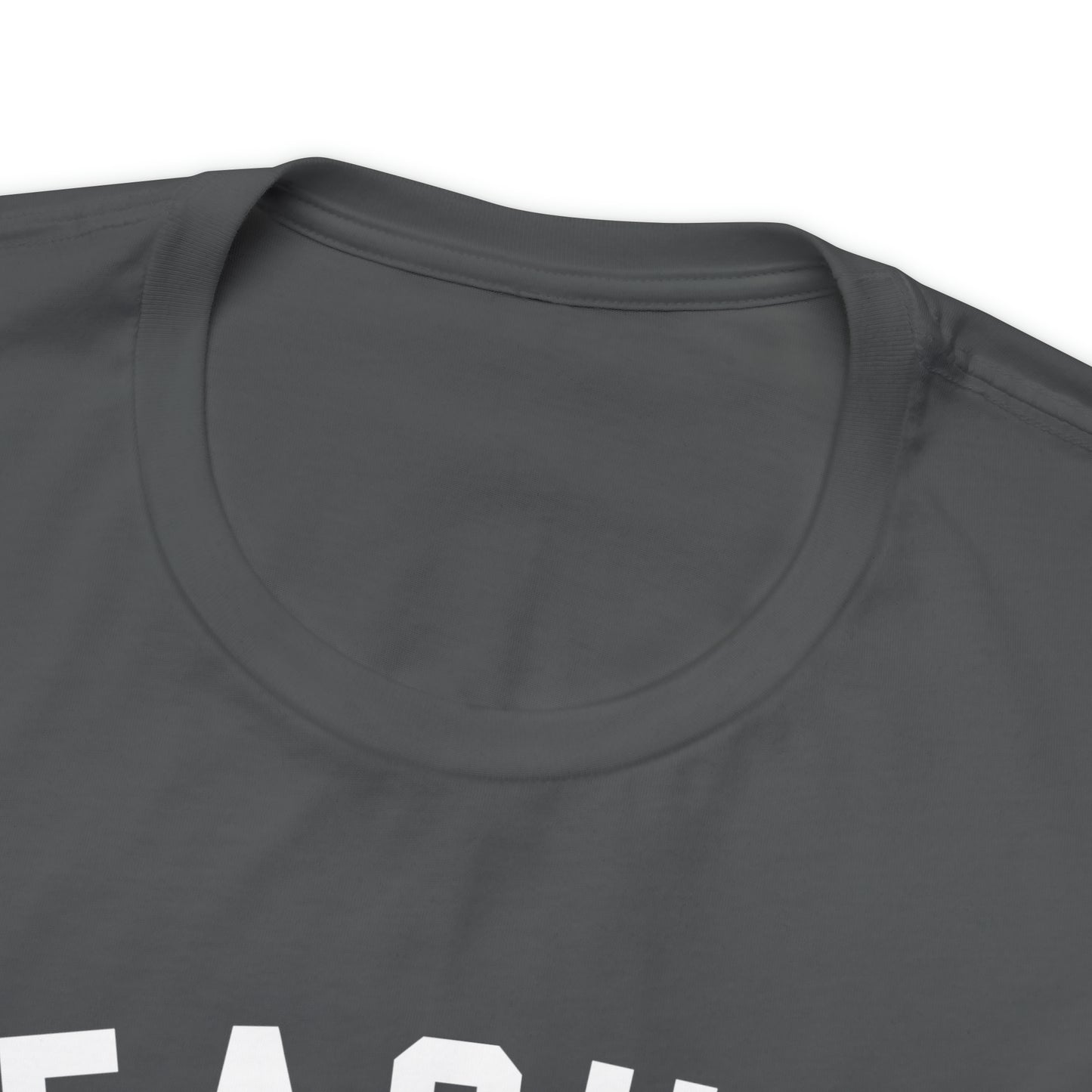 "Teacher Off-Duty" Unisex Jersey Short Sleeve Tee
