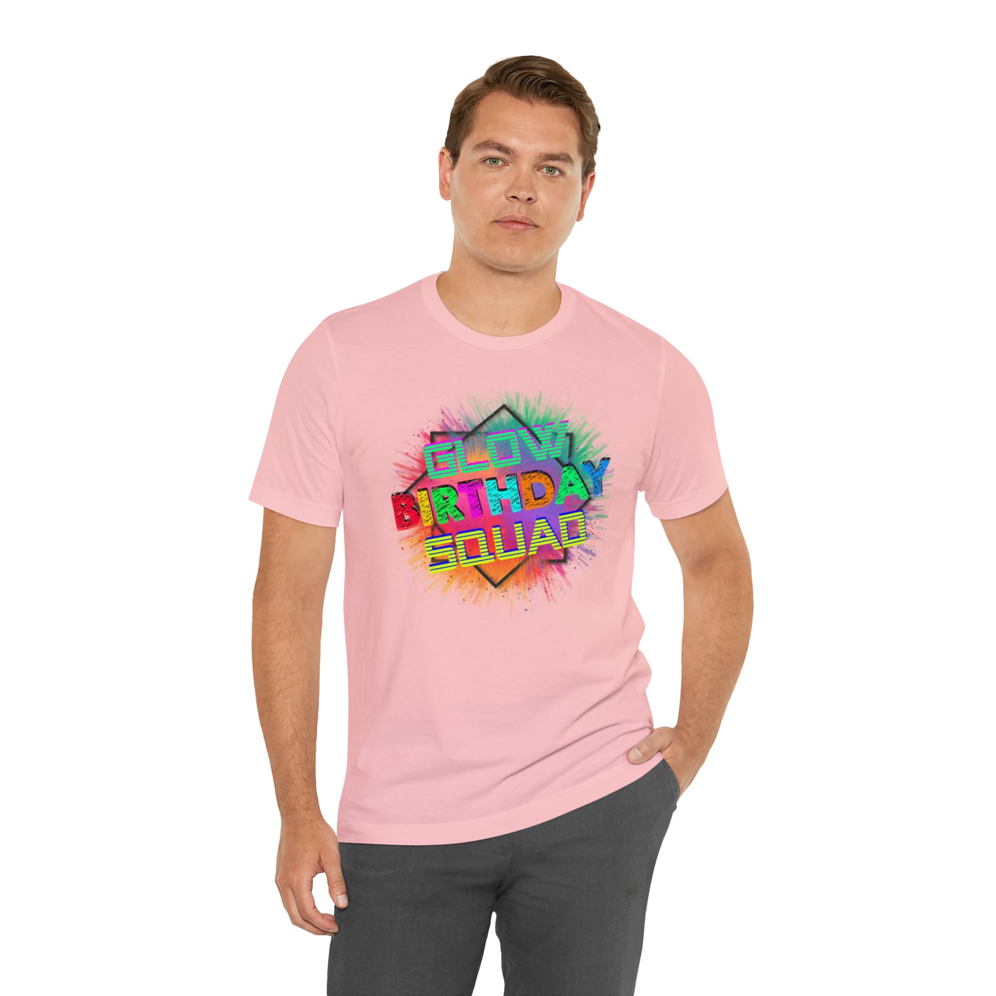 Glow Birthday Squad T-Shirt