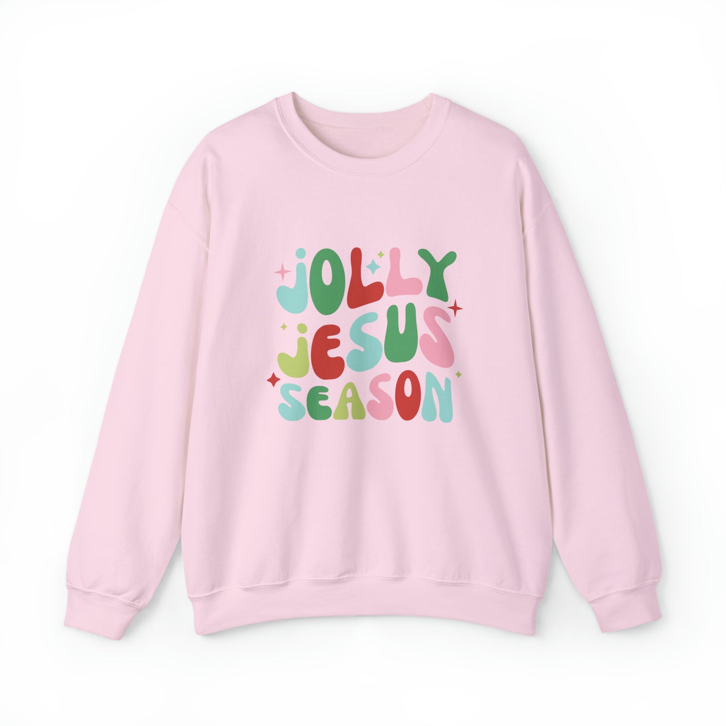 Jolly Jesus Season Unisex Heavy Blend™ Crewneck Sweatshirt