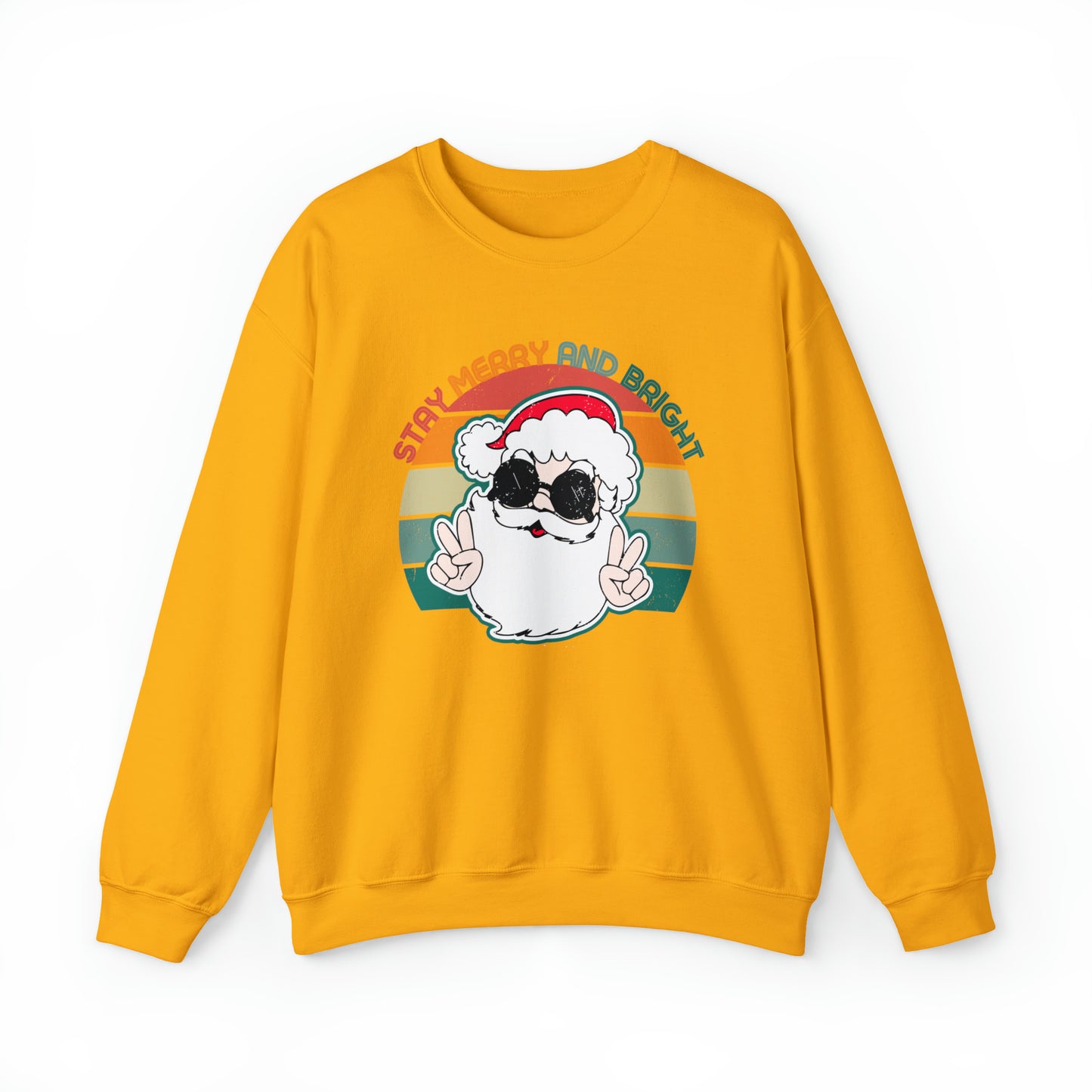 Stay Merry and Bright Heavyweight Crewneck Sweatshirt