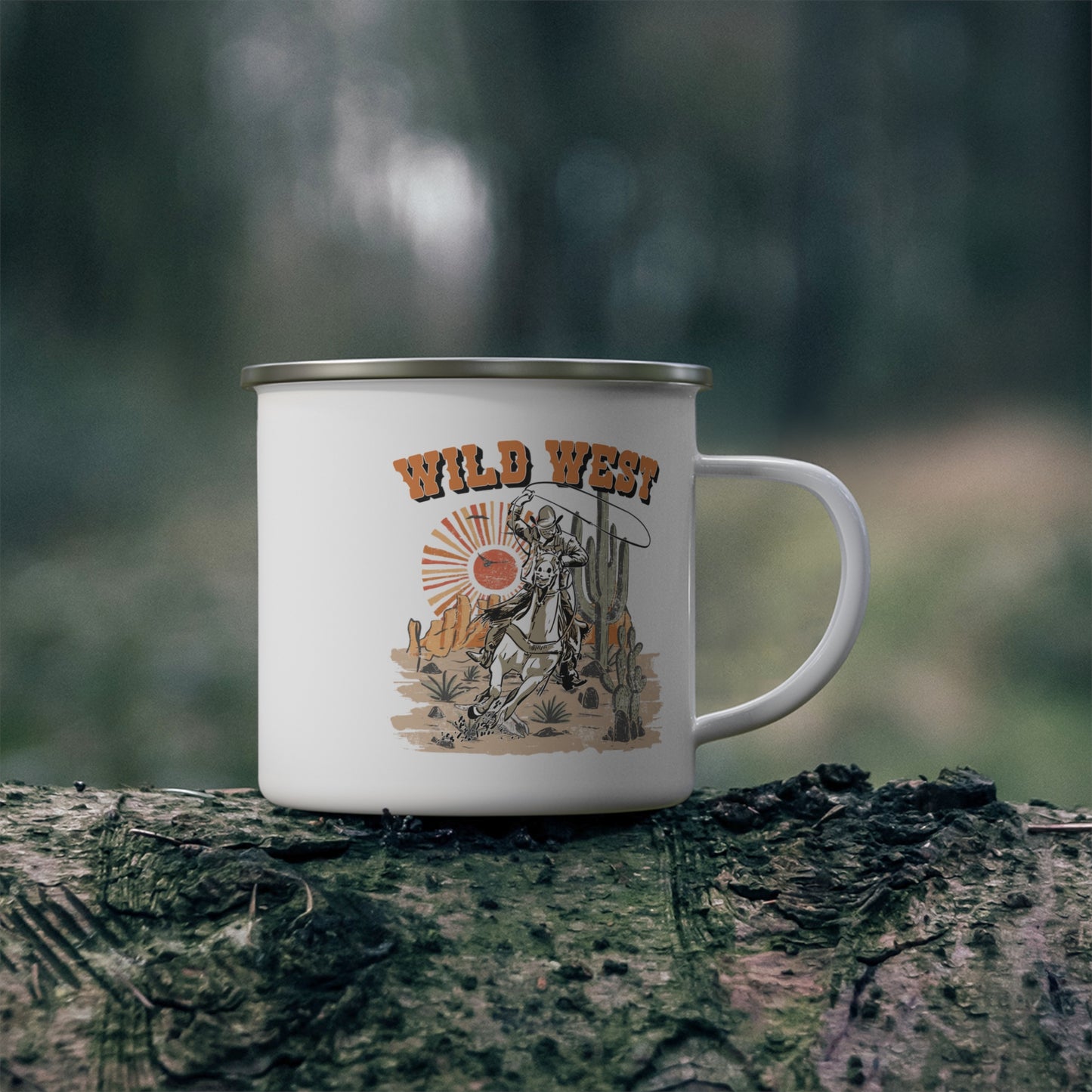 Wild West Camping Mug