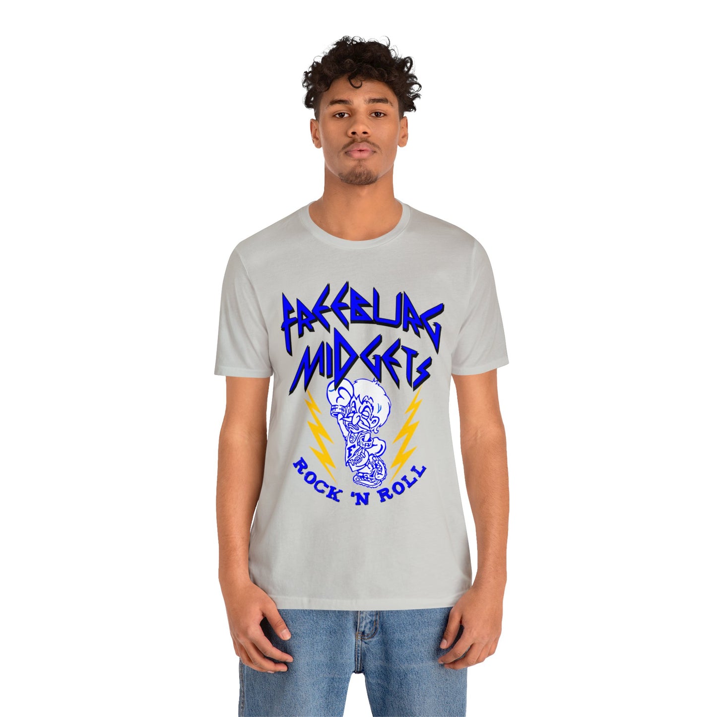 Freeburg Midgets Rock and Roll Bella Jersey Short Sleeve Tee (Unisex)