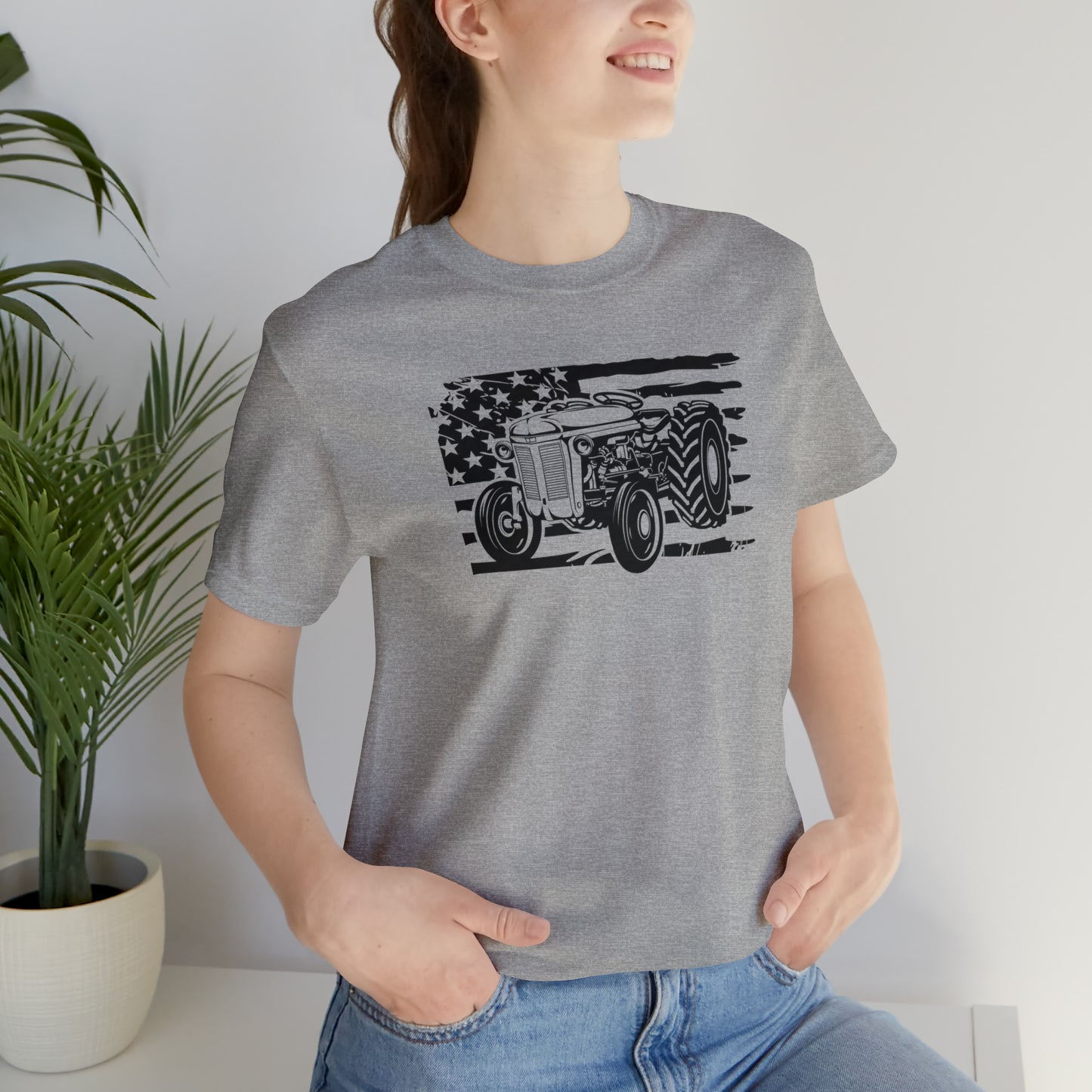 "US Tractor" Unisex Jersey Short Sleeve Tee