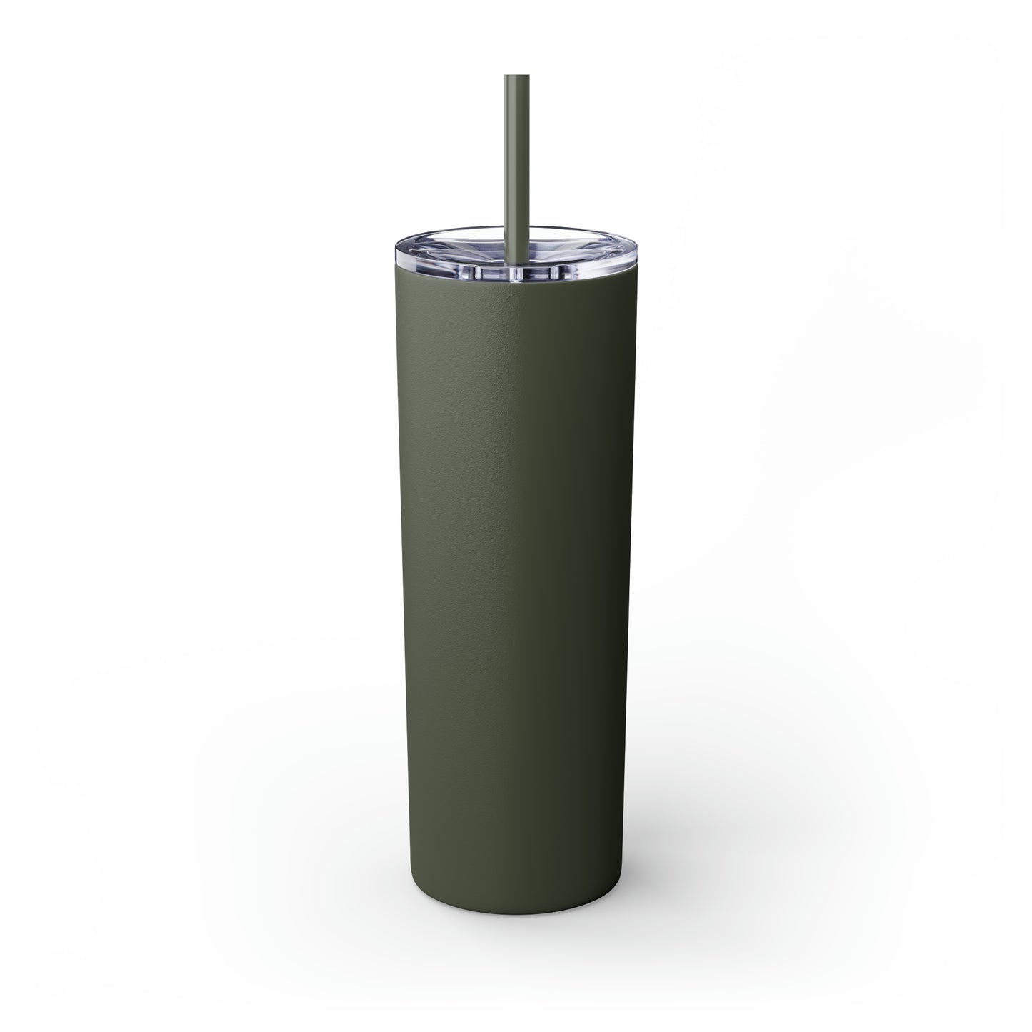 Smithton Cougars Skinny Tumbler with Straw, 20oz