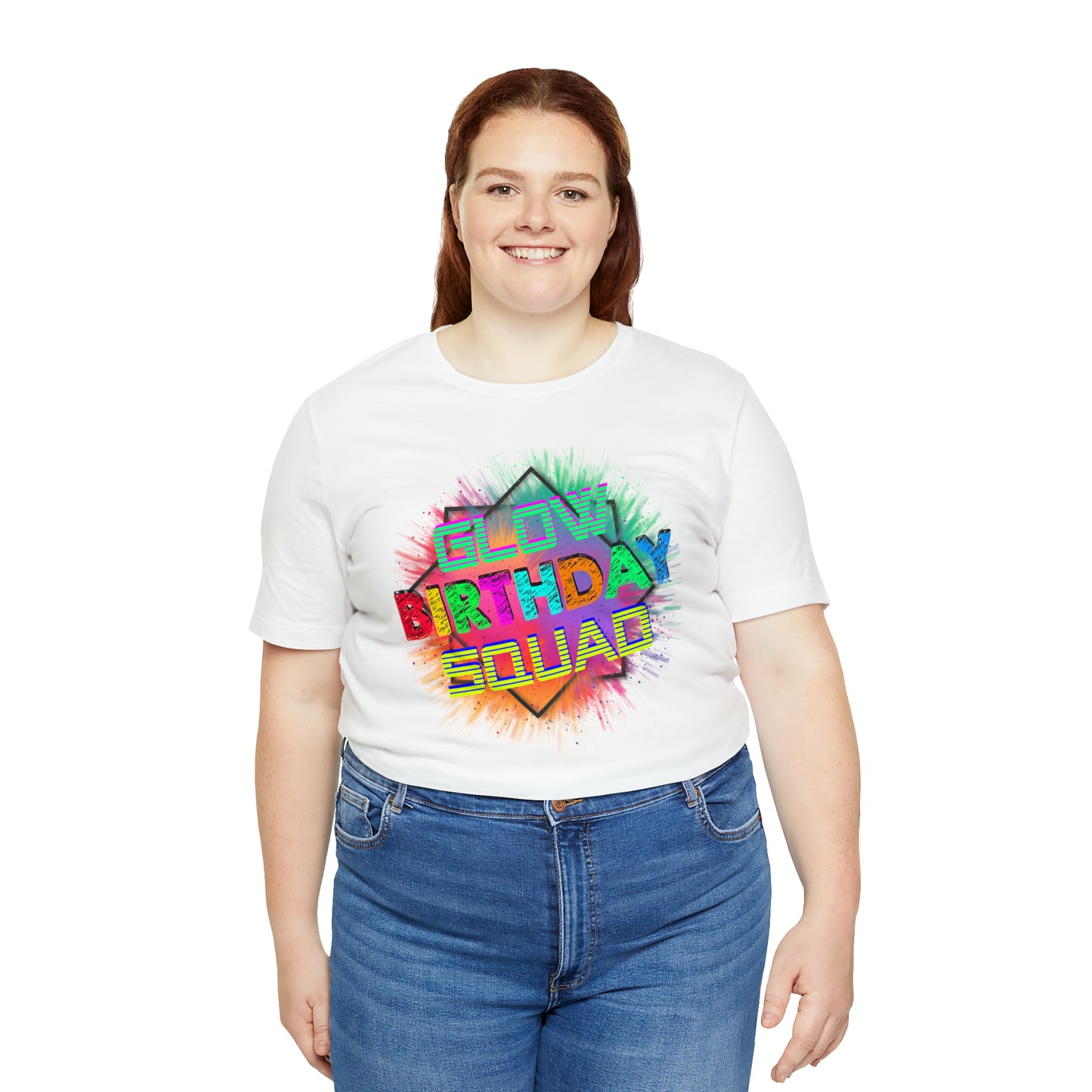 Glow Birthday Squad T-Shirt