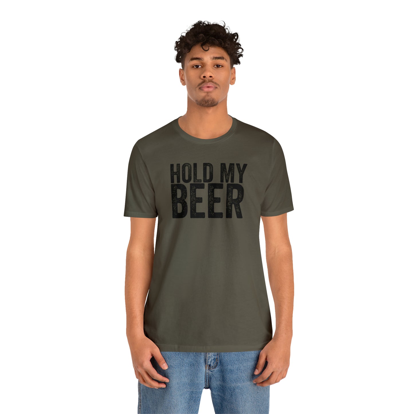 Hold My Beer Country Unisex Jersey Short Sleeve Tee
