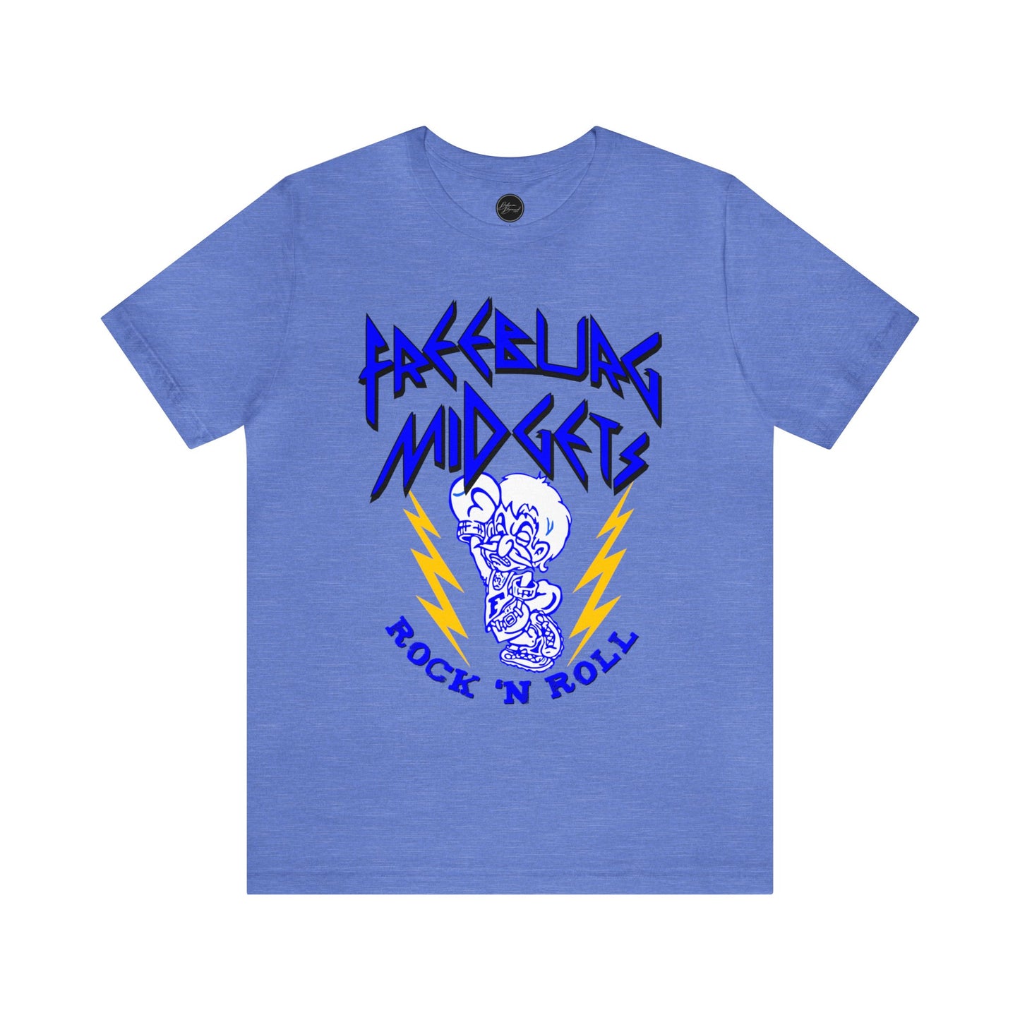 Freeburg Midgets Rock and Roll Bella Jersey Short Sleeve Tee (Unisex)