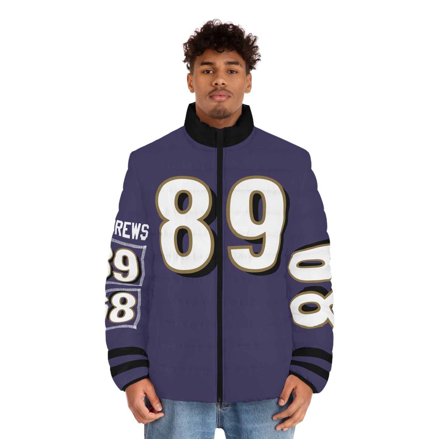 Baltimore Andrews 89 Game Day Men's Puffer Coat/ Jacket