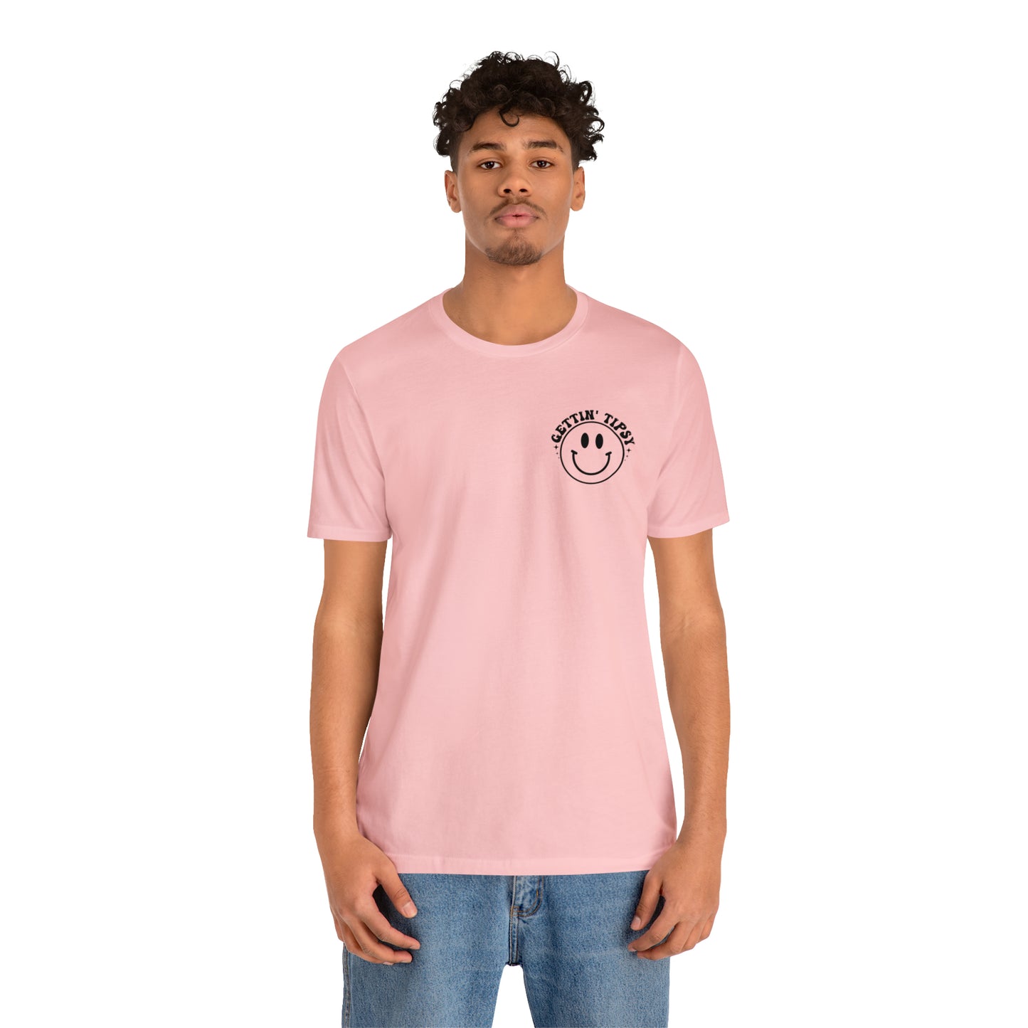 "Errbody in the Lake Gettin' Tipsy" (Front and Back Design) Unisex Jersey Short Sleeve Tee
