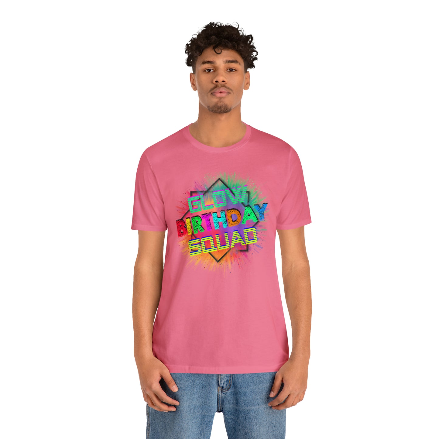 Glow Birthday Squad T-Shirt