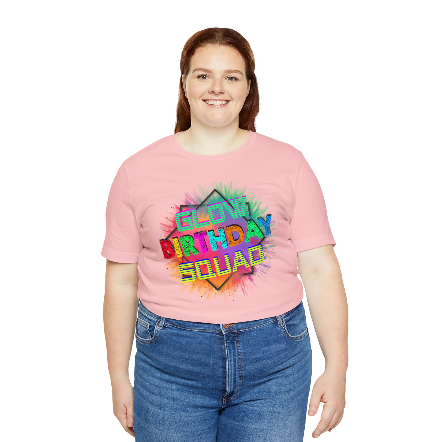 Glow Birthday Squad T-Shirt