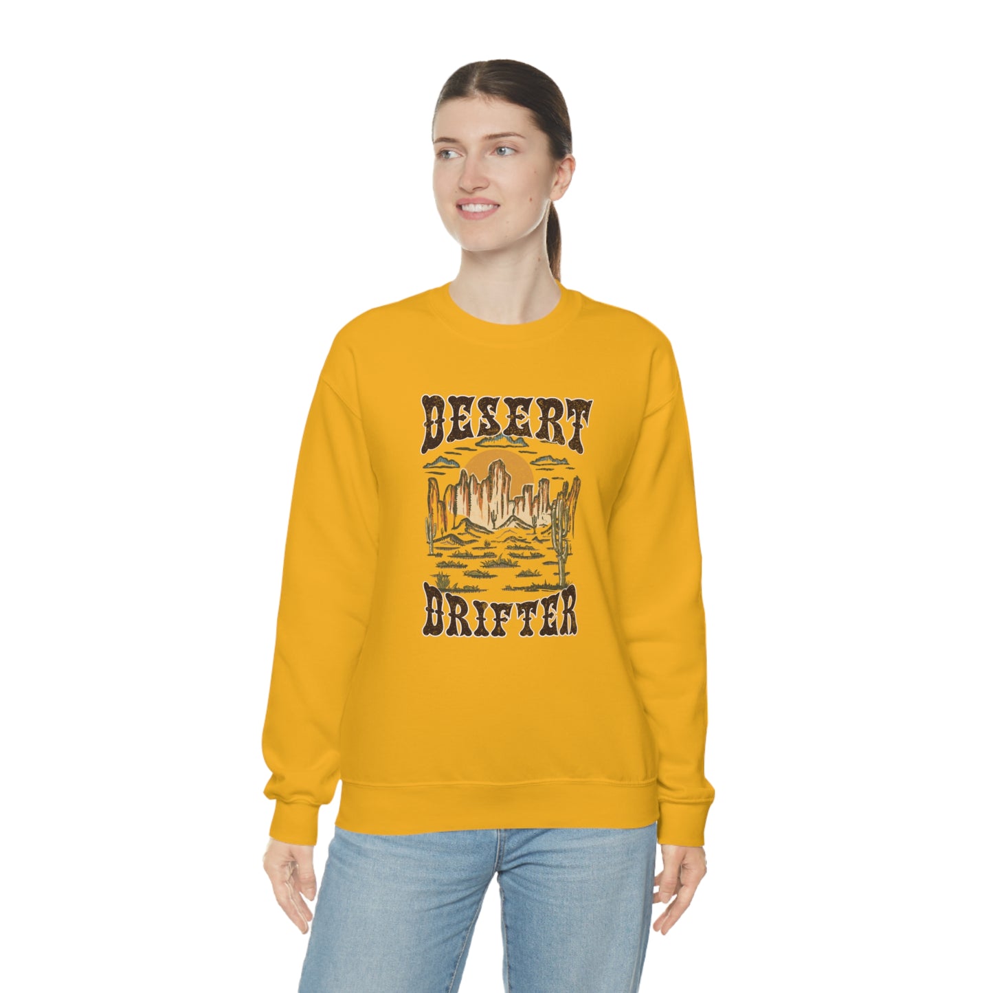"Desert Drifter" - Unisex Heavy Blend™ Crewneck Sweatshirt