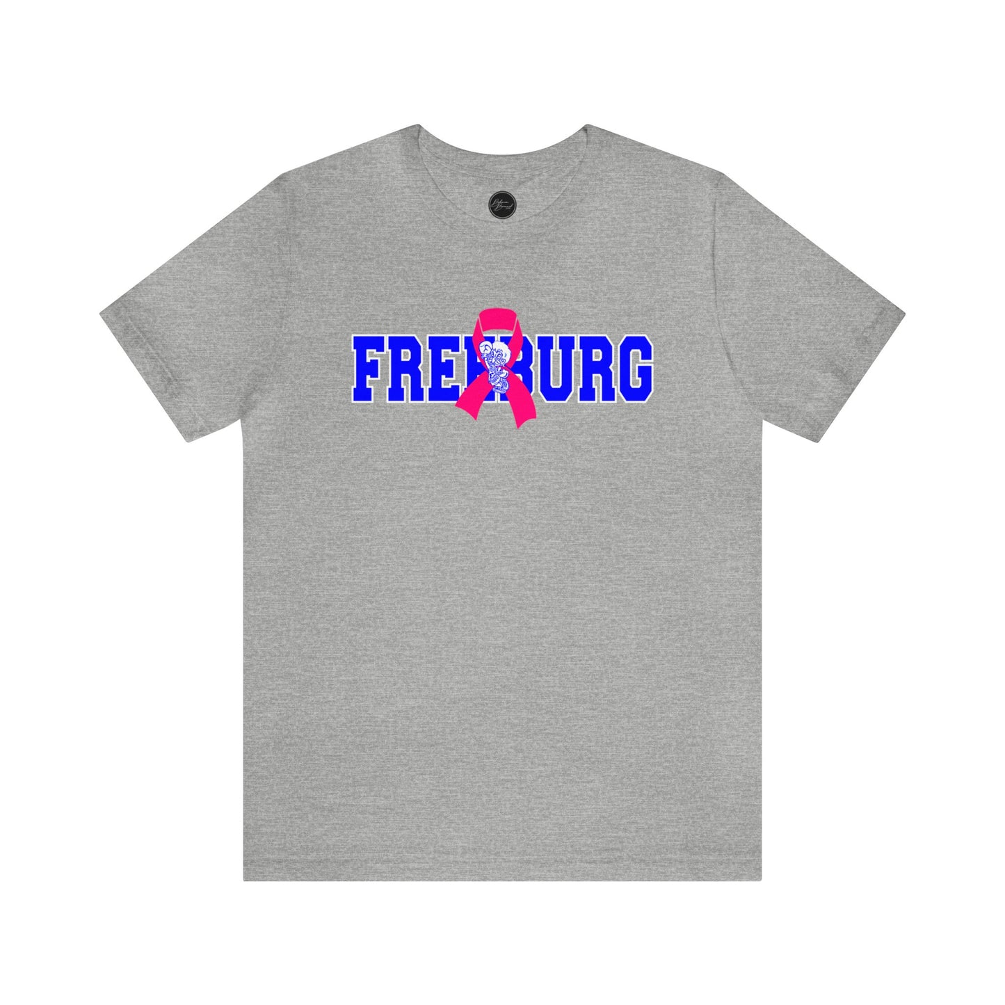 Freeburg Midgets Pink Ribbon Bella Jersey Short Sleeve Tee (Unisex)