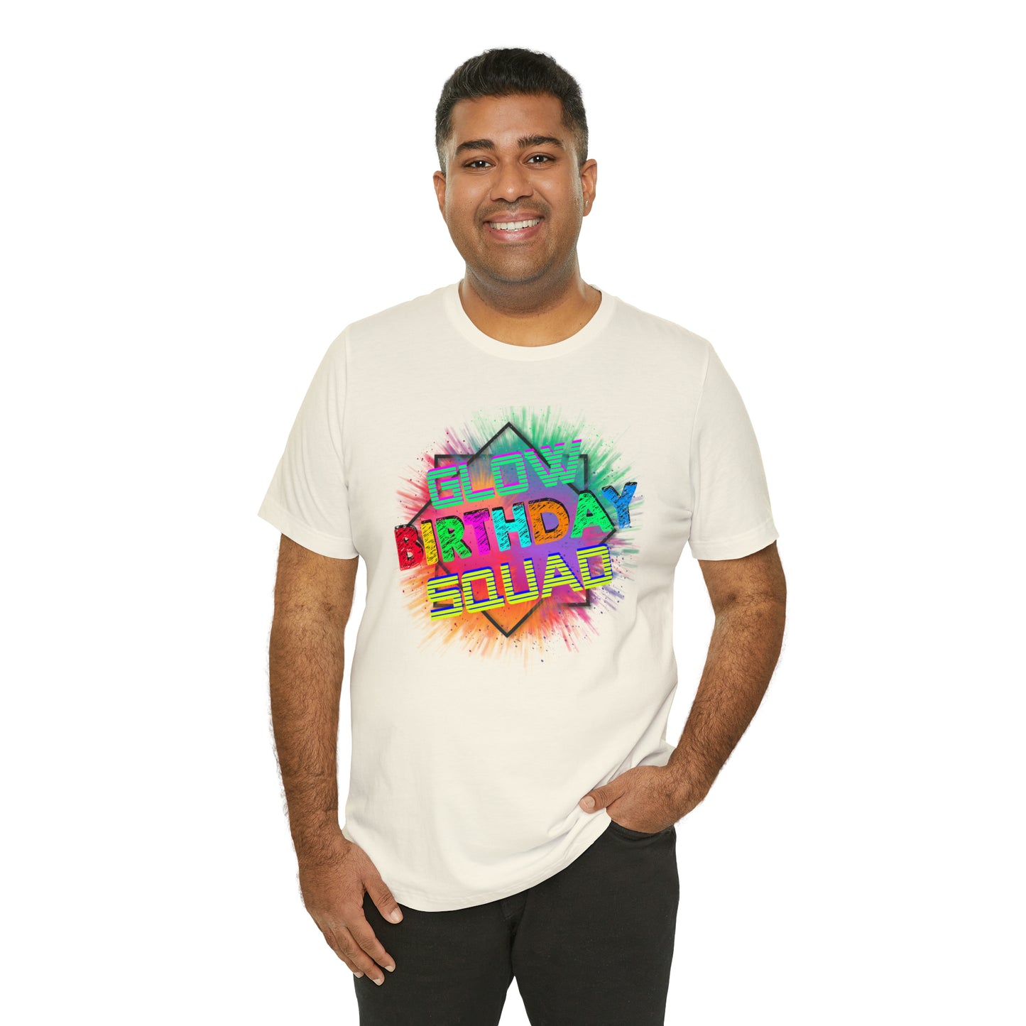 Glow Birthday Squad T-Shirt
