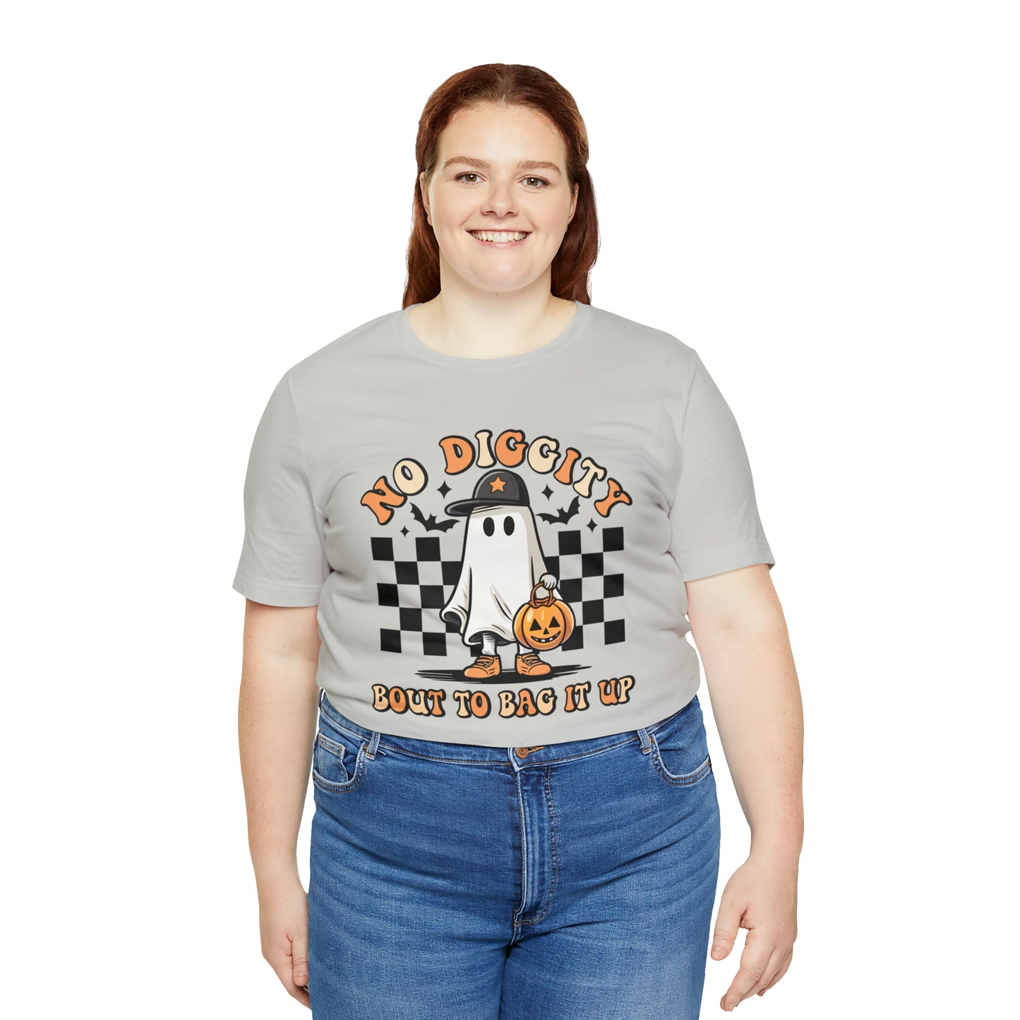 Halloween No Diggity Bout to Bag it Up T-Shirt