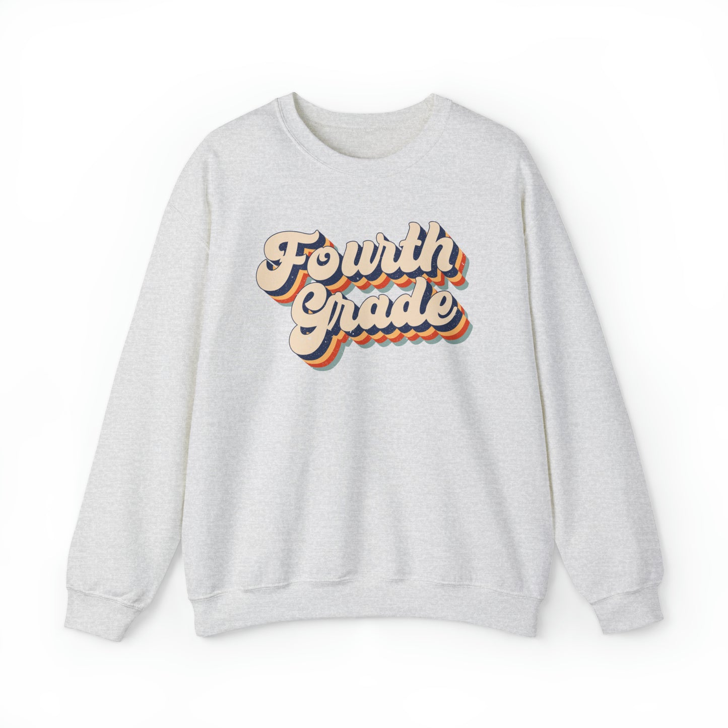 Retro Fourth Grade Unisex Heavy Blend™ Crewneck Sweatshirt