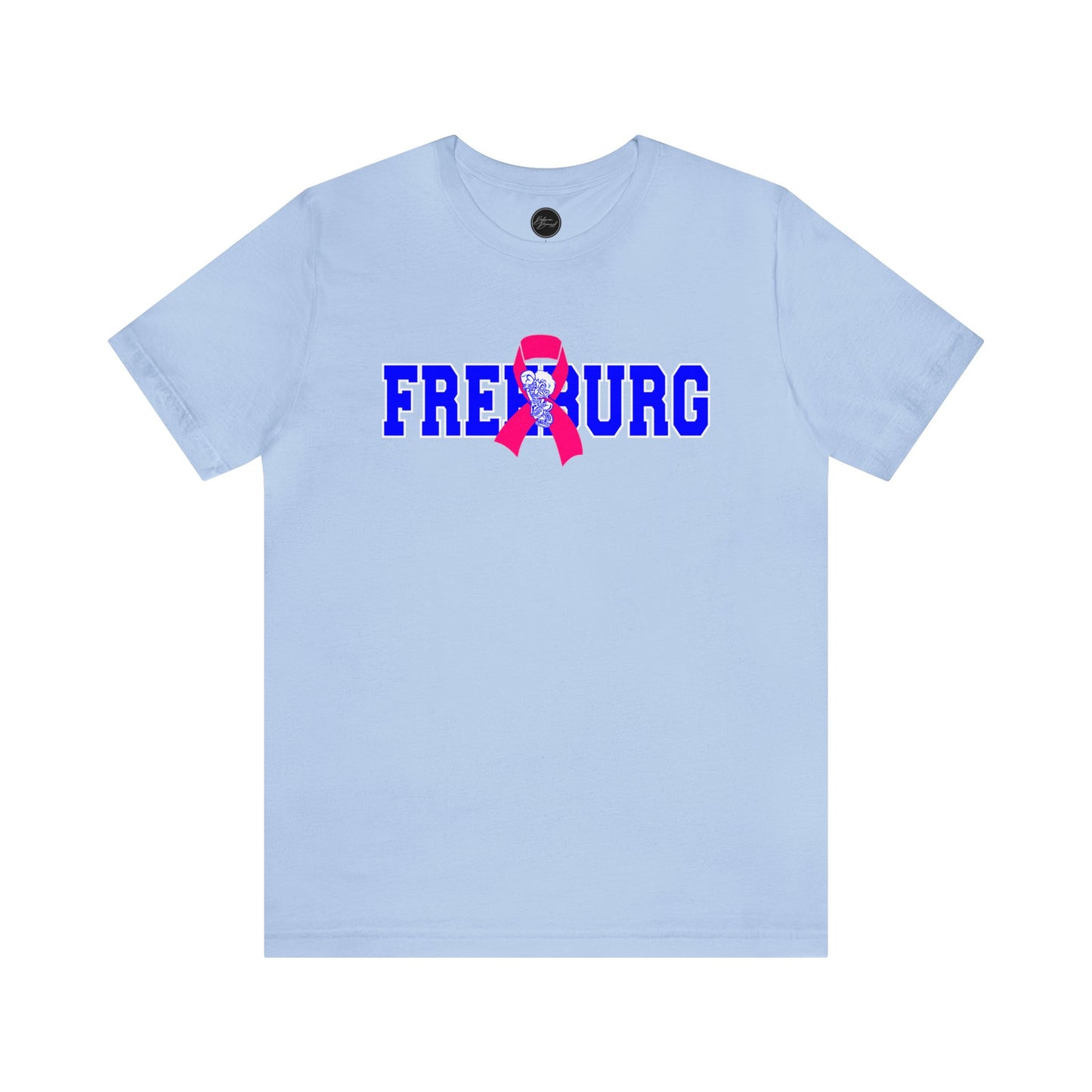 Freeburg Midgets Pink Ribbon Bella Jersey Short Sleeve Tee (Unisex)