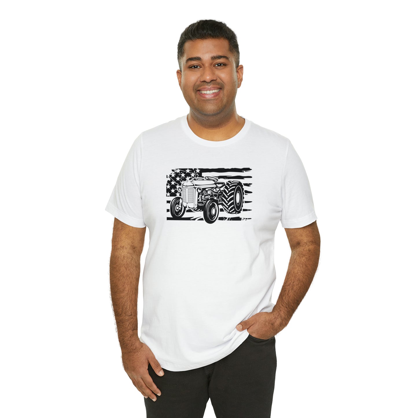"US Tractor" Unisex Jersey Short Sleeve Tee