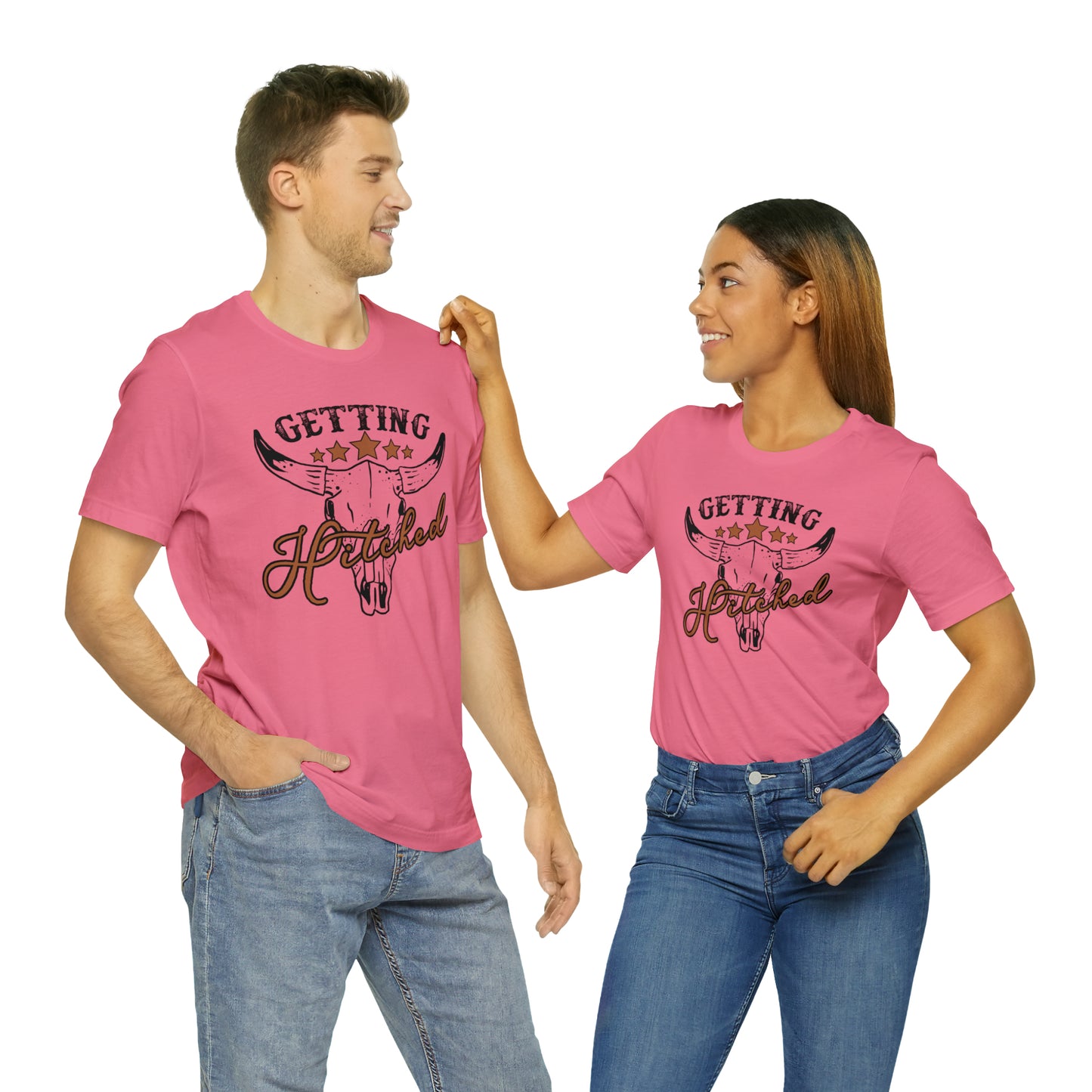Vintage Getting Hitched Bride T-Shirt