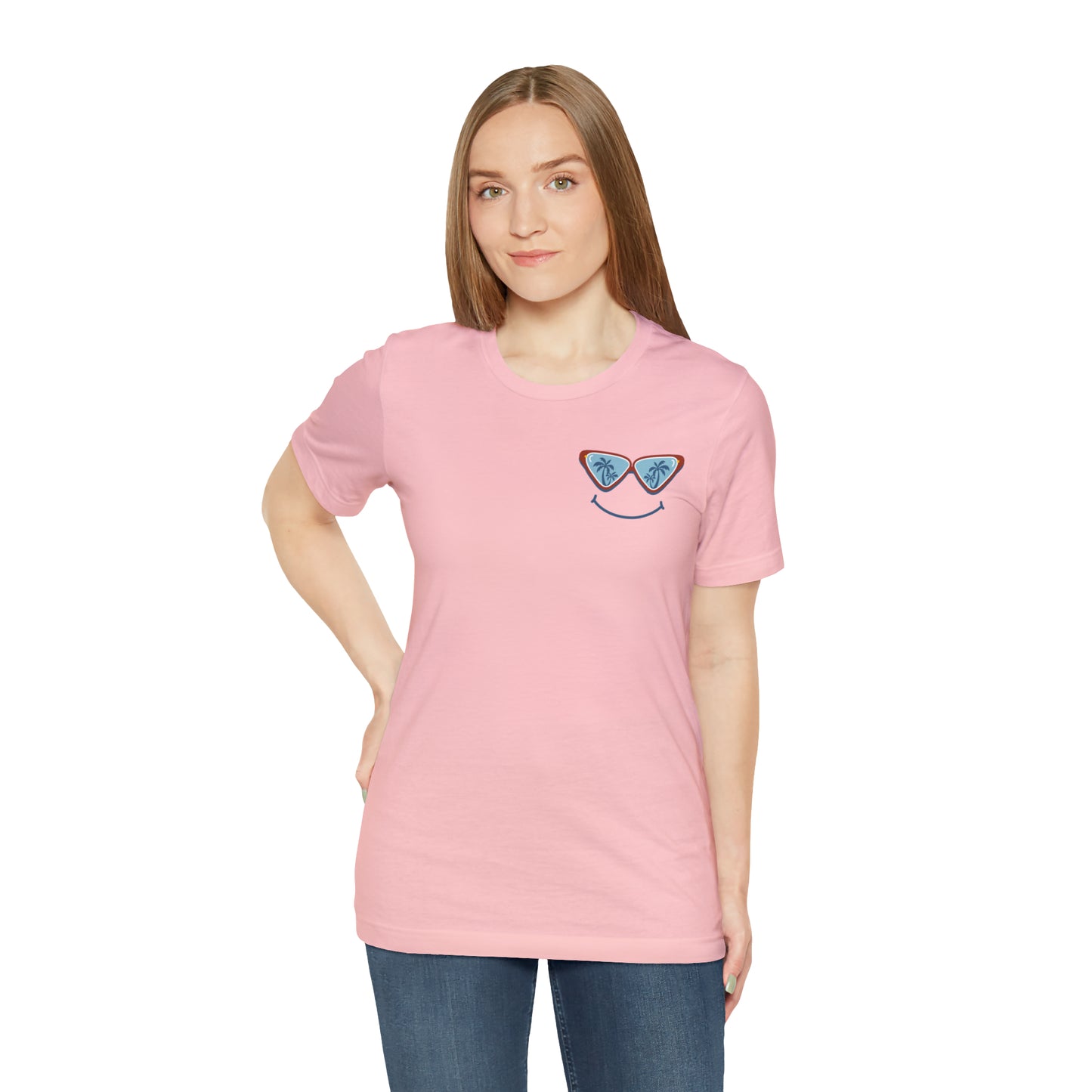 "Teacher on Summer Break Era" (Front and Back Design) Unisex Jersey Short Sleeve Tee
