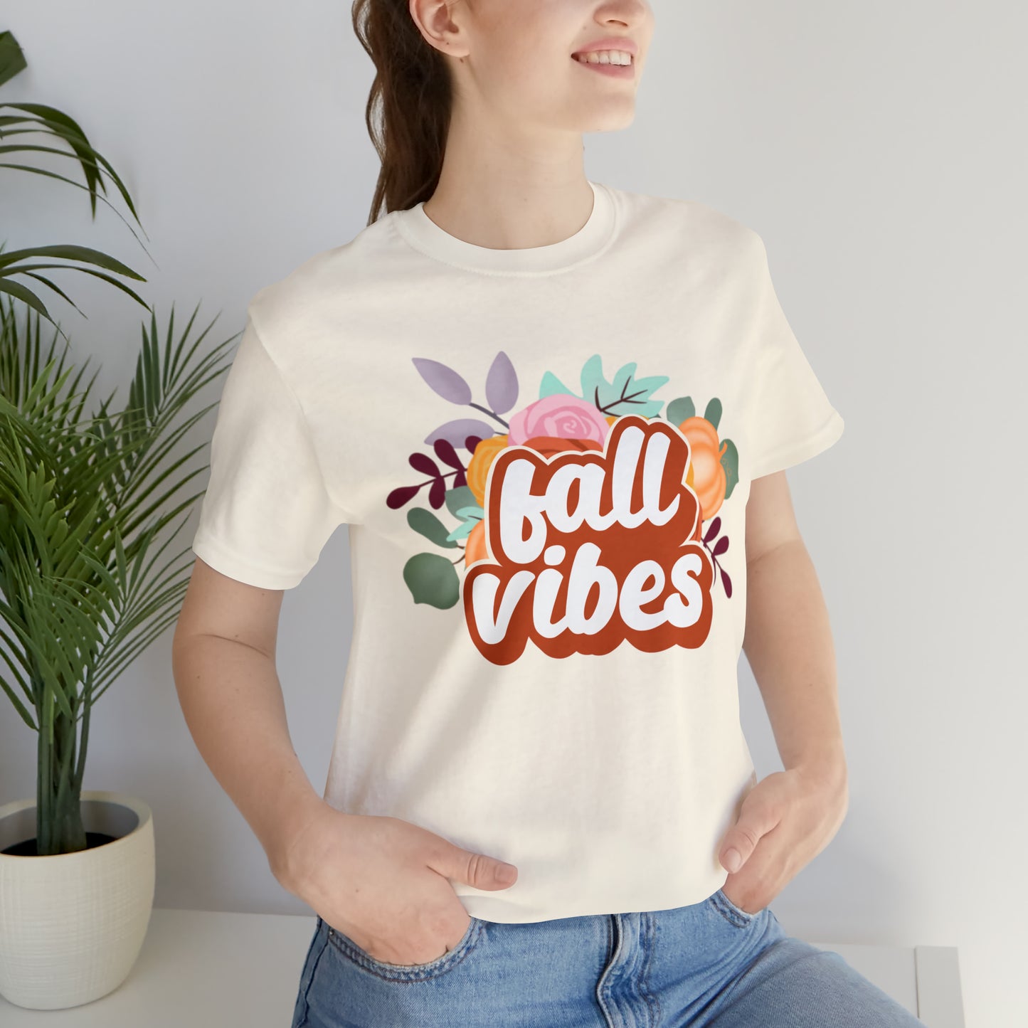 Floral Fall Vibes T-Shirt