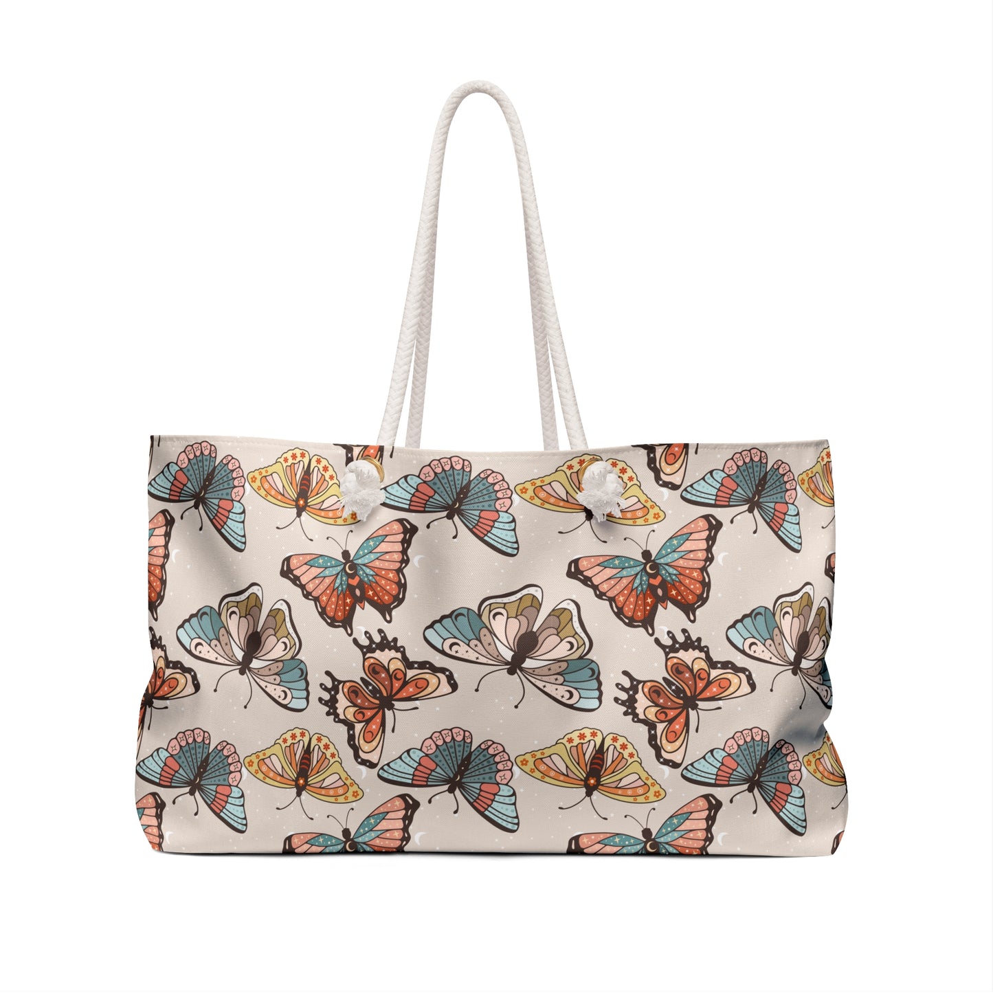 Boho Butterfly Weekender Bag