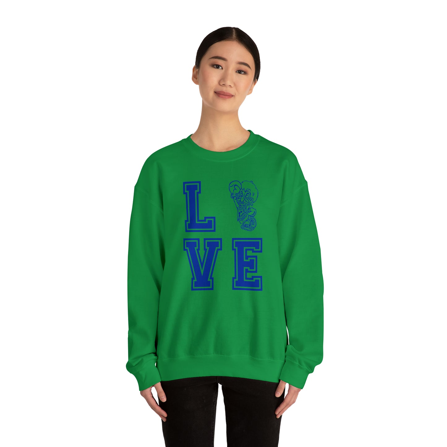 "Love Freeburg Midgets" Unisex Heavy Blend™ Crewneck Sweatshirt