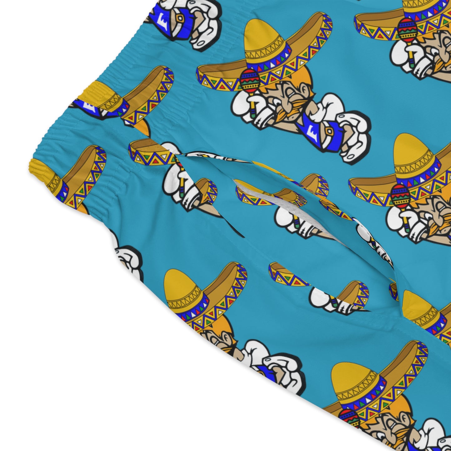 Sombrero Midget Swim Trunks - Turquoise