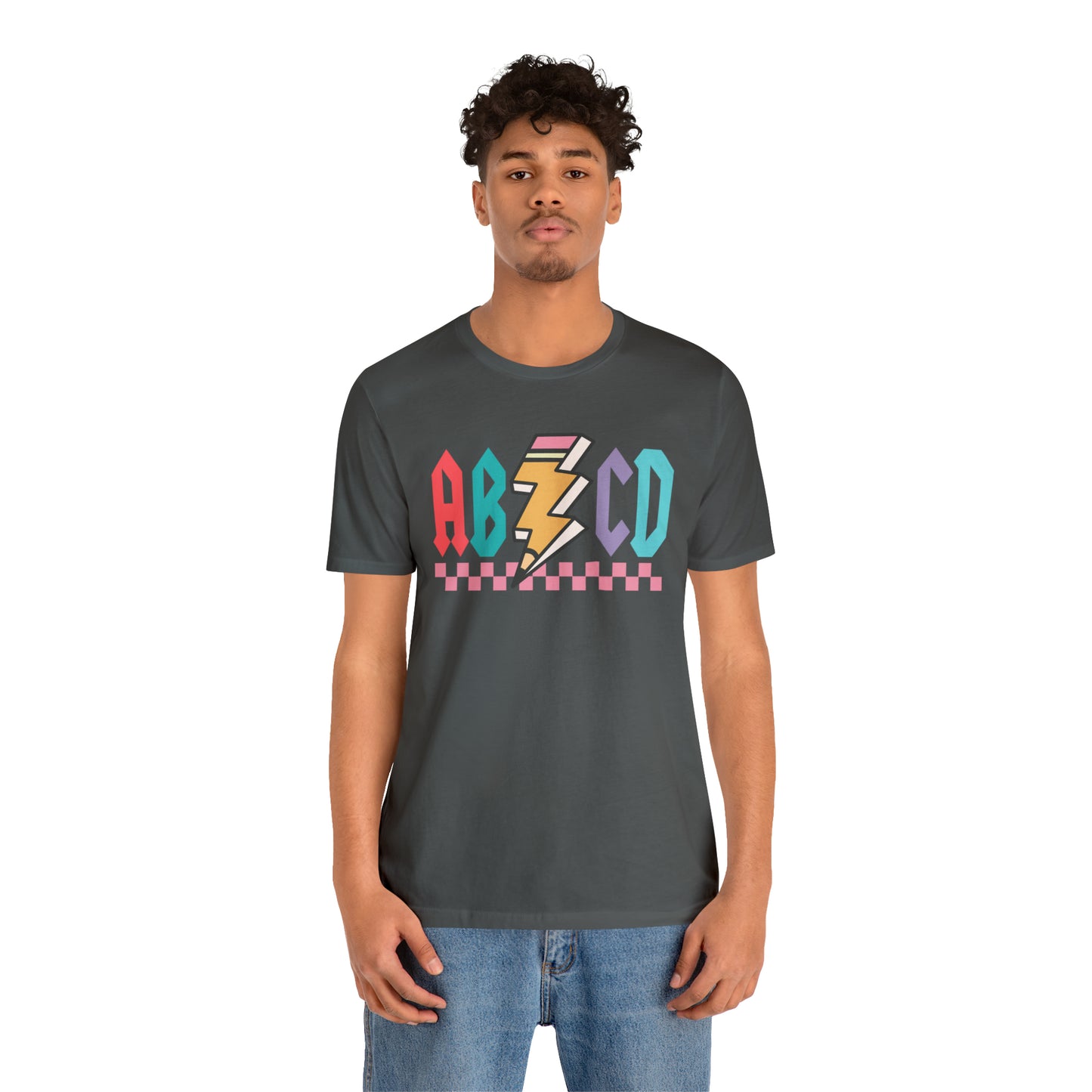 Vintage ABCD Teacher T-Shirt