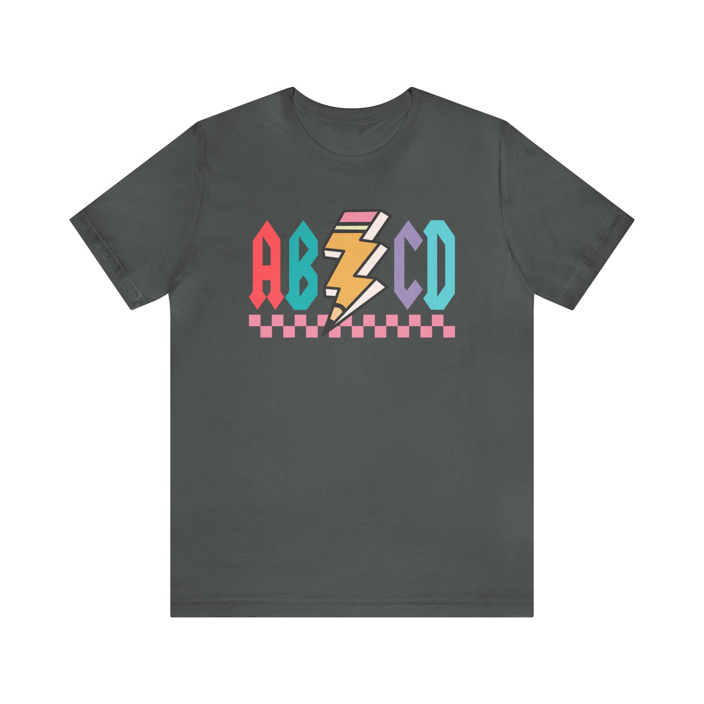 Vintage ABCD Teacher T-Shirt