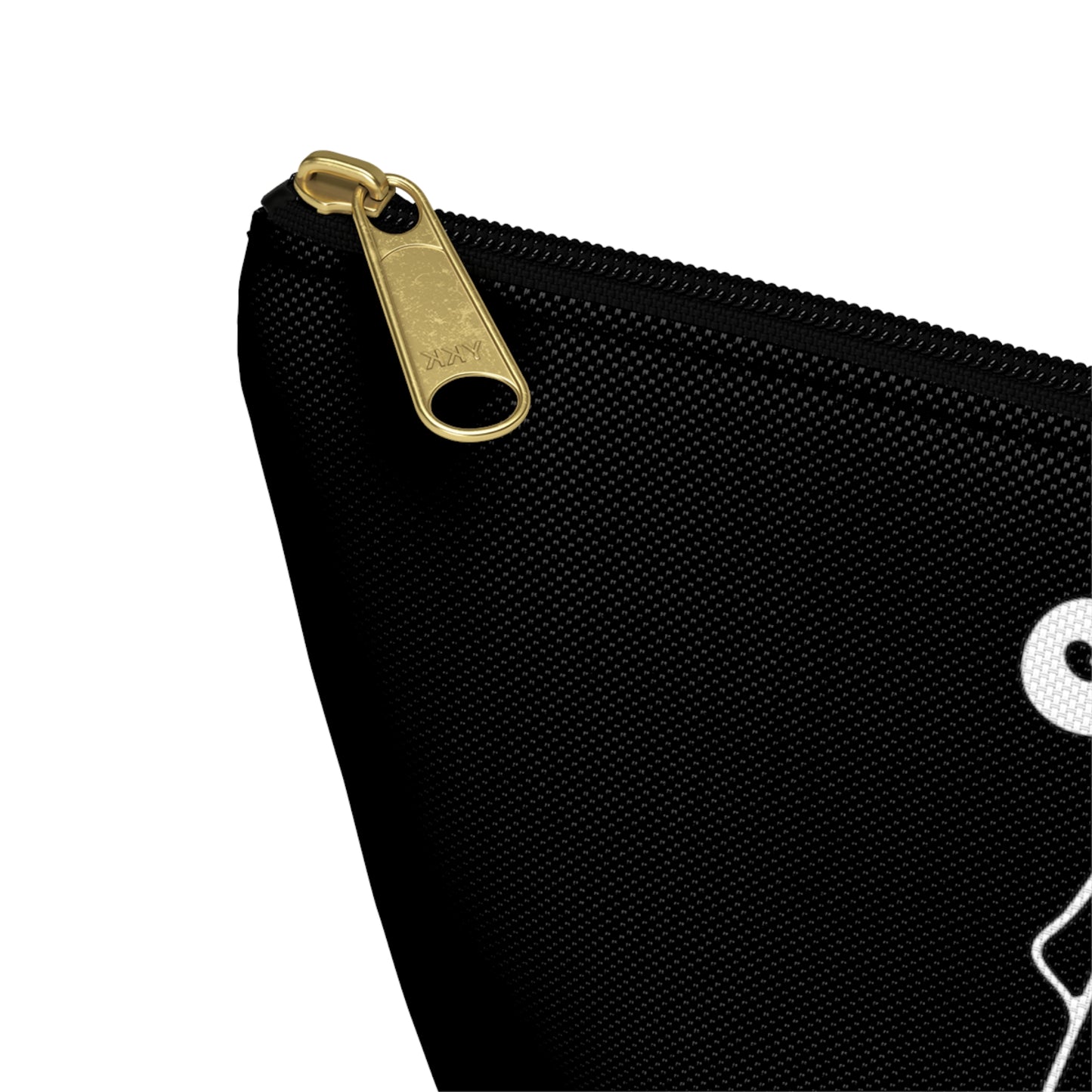 Halloween Ghost Malone Design Accessory Pouch w T-bottom - Black