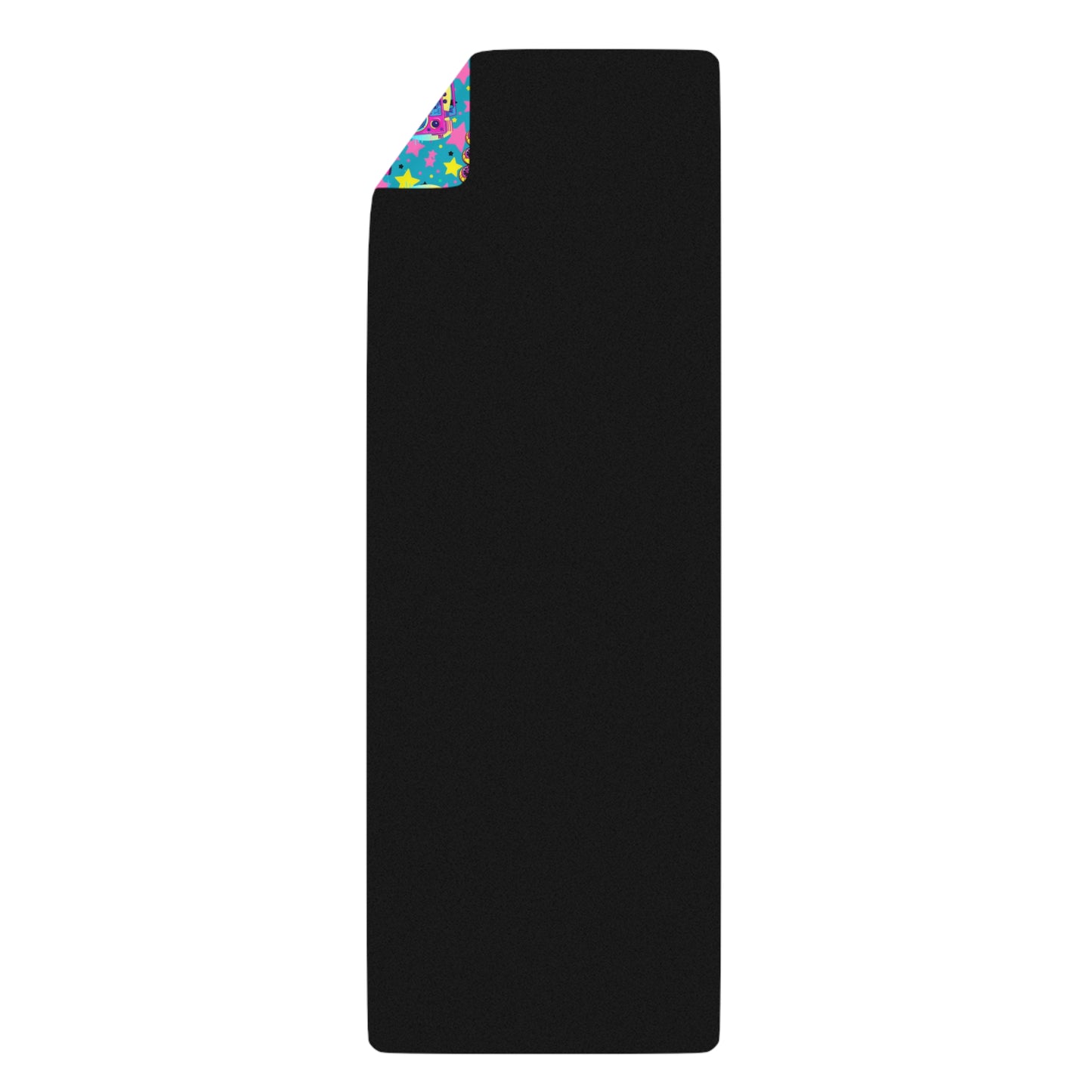 Jambox Stars Rollerblade 80's and 90's Pattern Rubber Yoga Mat