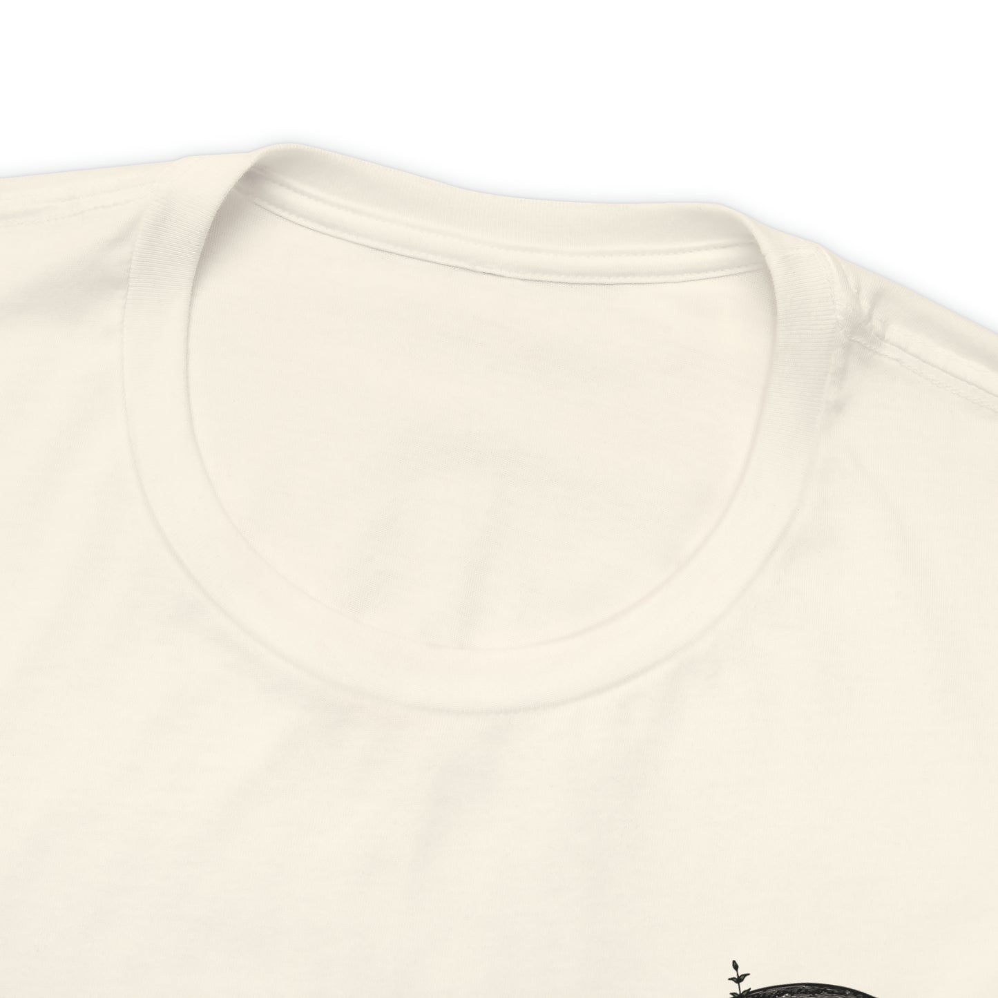 Floral Skeleton Head Front and Back Design T-Shirt