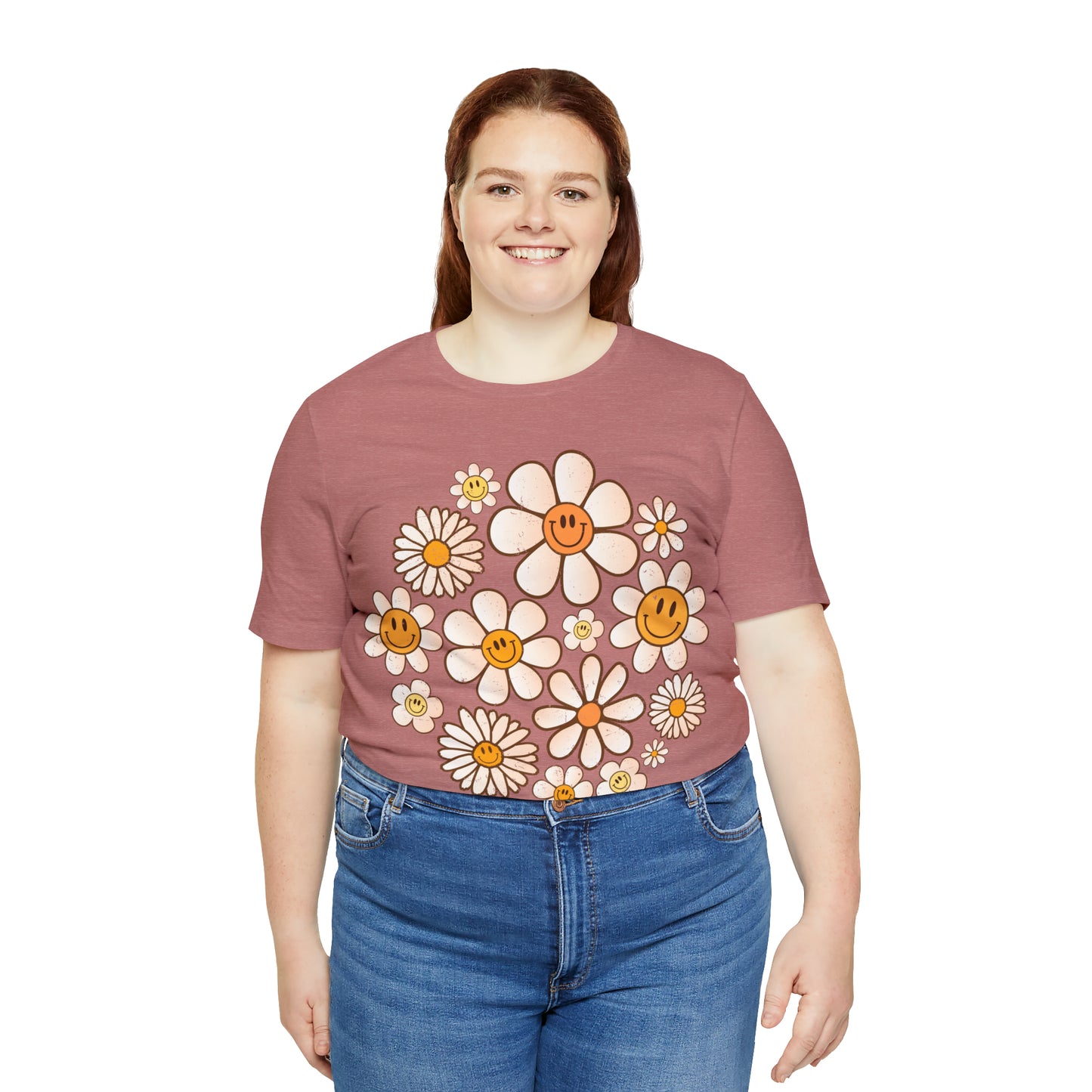 Distressed Smiling Daisies T-Shirt