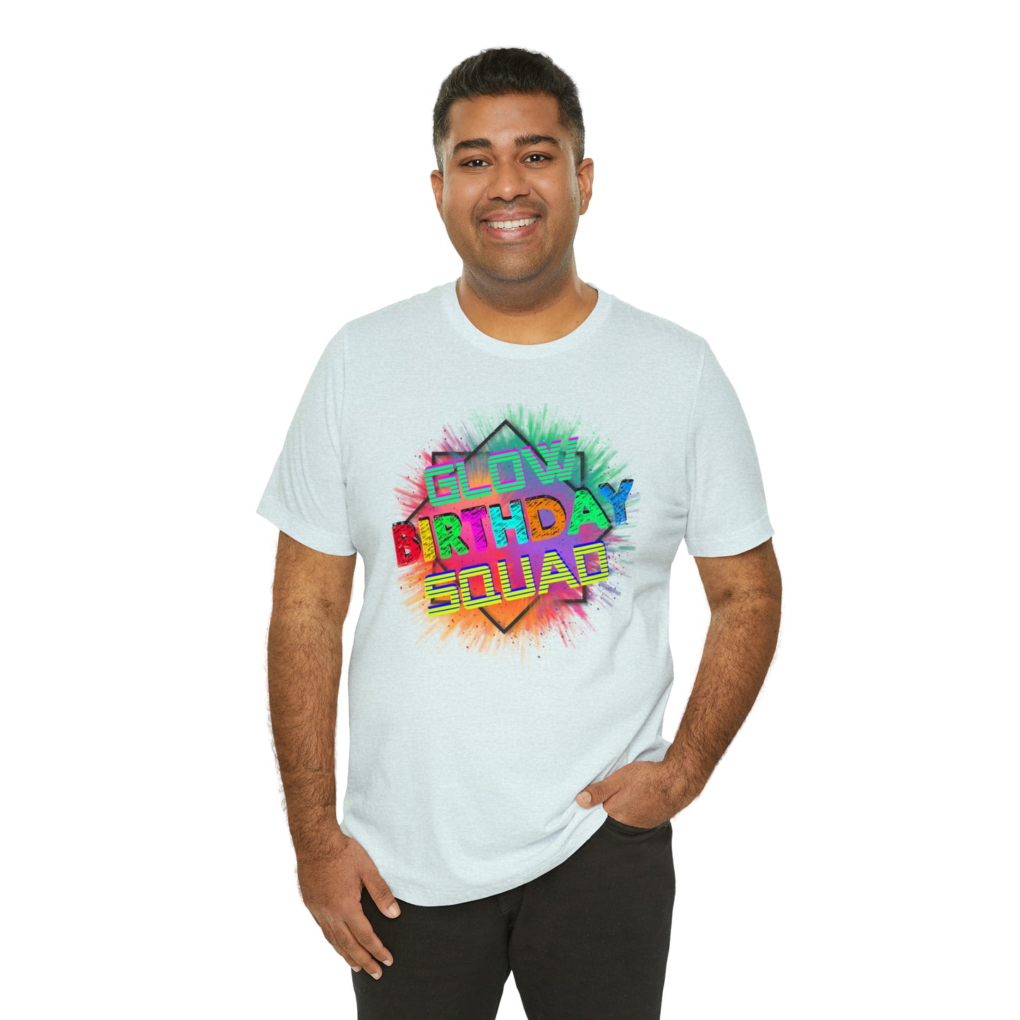 Glow Birthday Squad T-Shirt