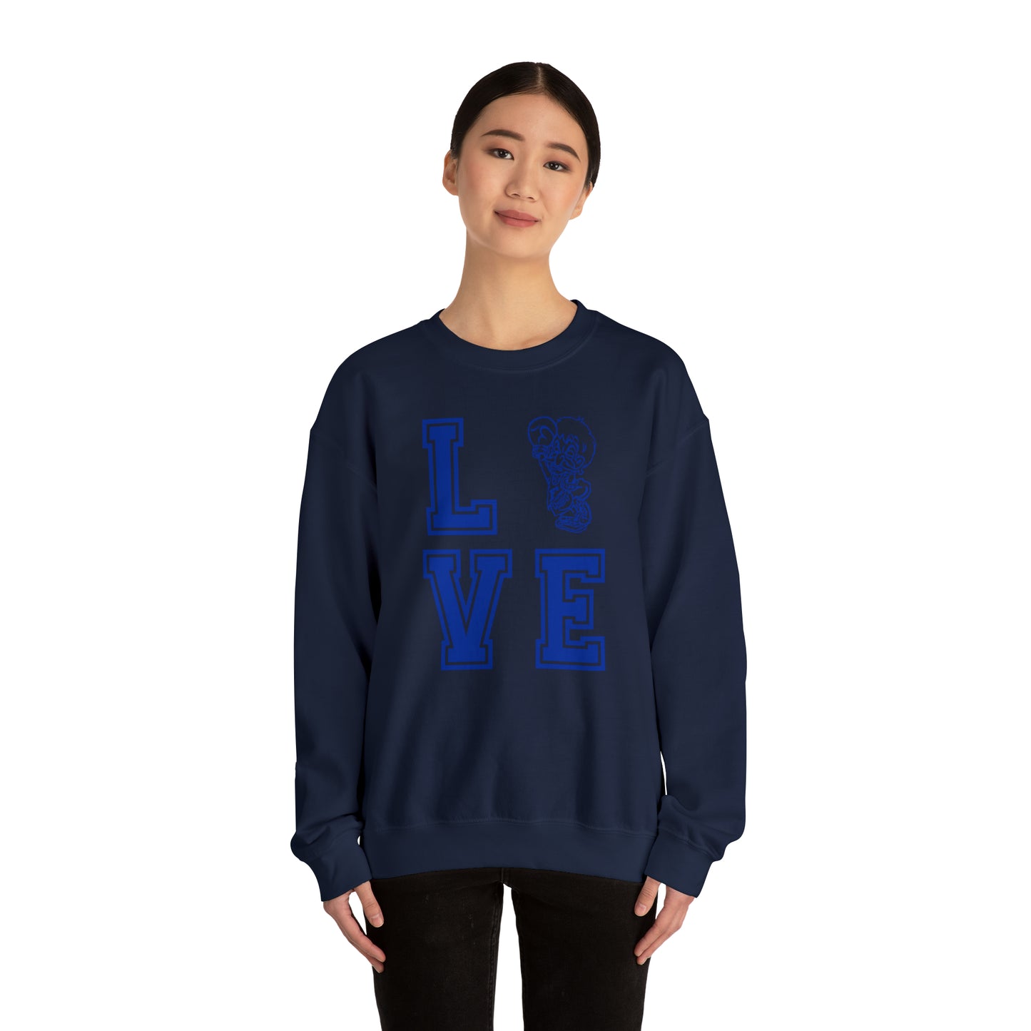 "Love Freeburg Midgets" Unisex Heavy Blend™ Crewneck Sweatshirt