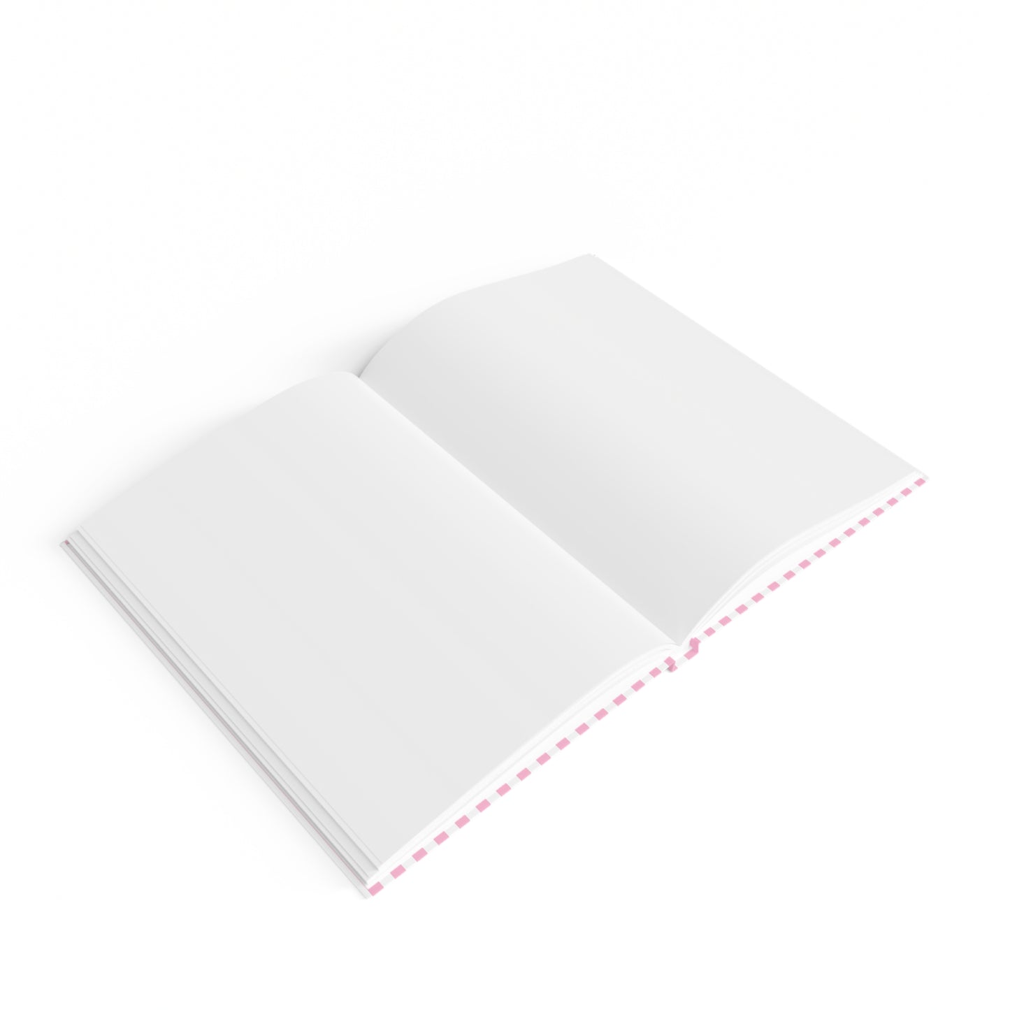 Making Spirits Bright Pink Striped Journal - Blank
