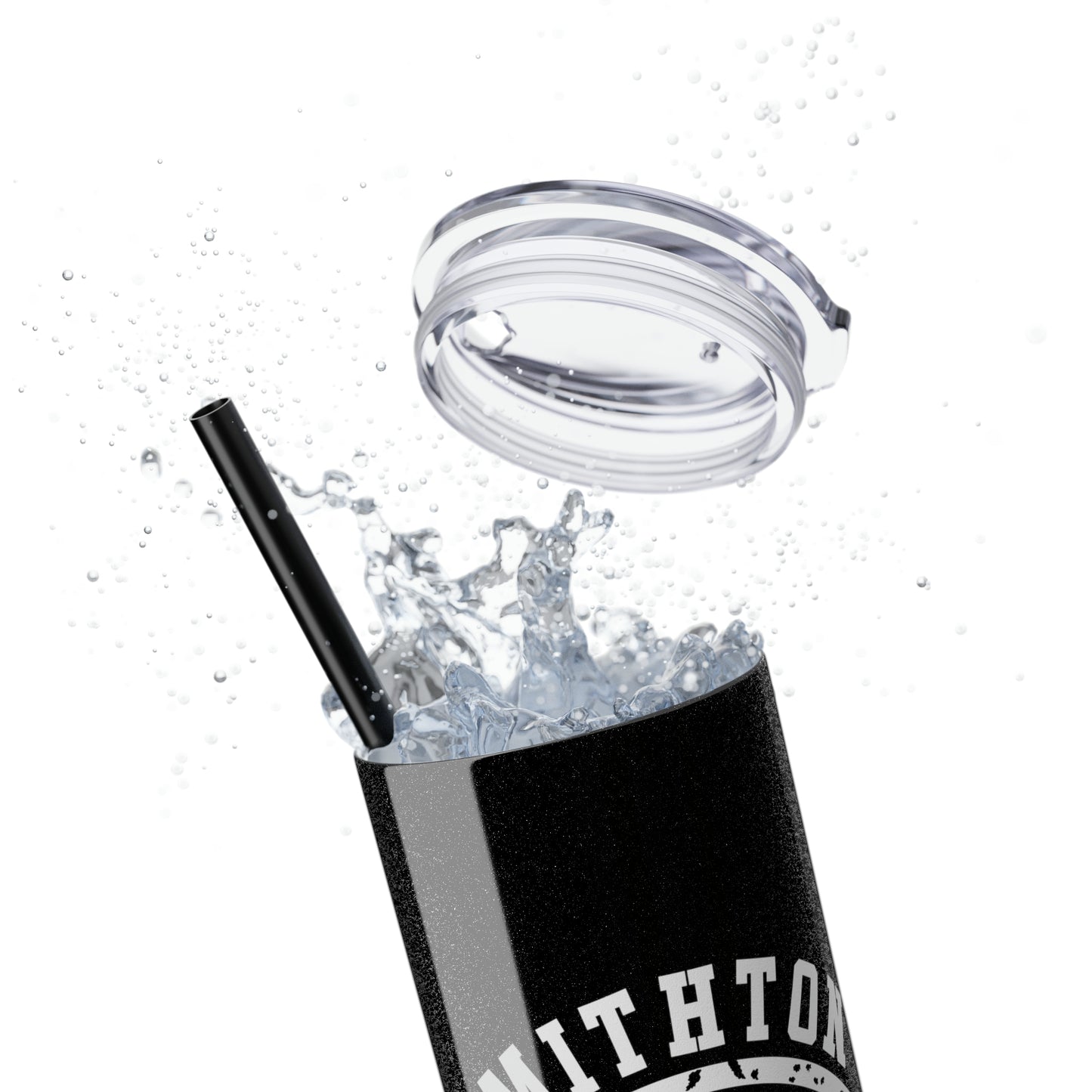 Smithton Cougars Skinny Tumbler with Straw, 20oz